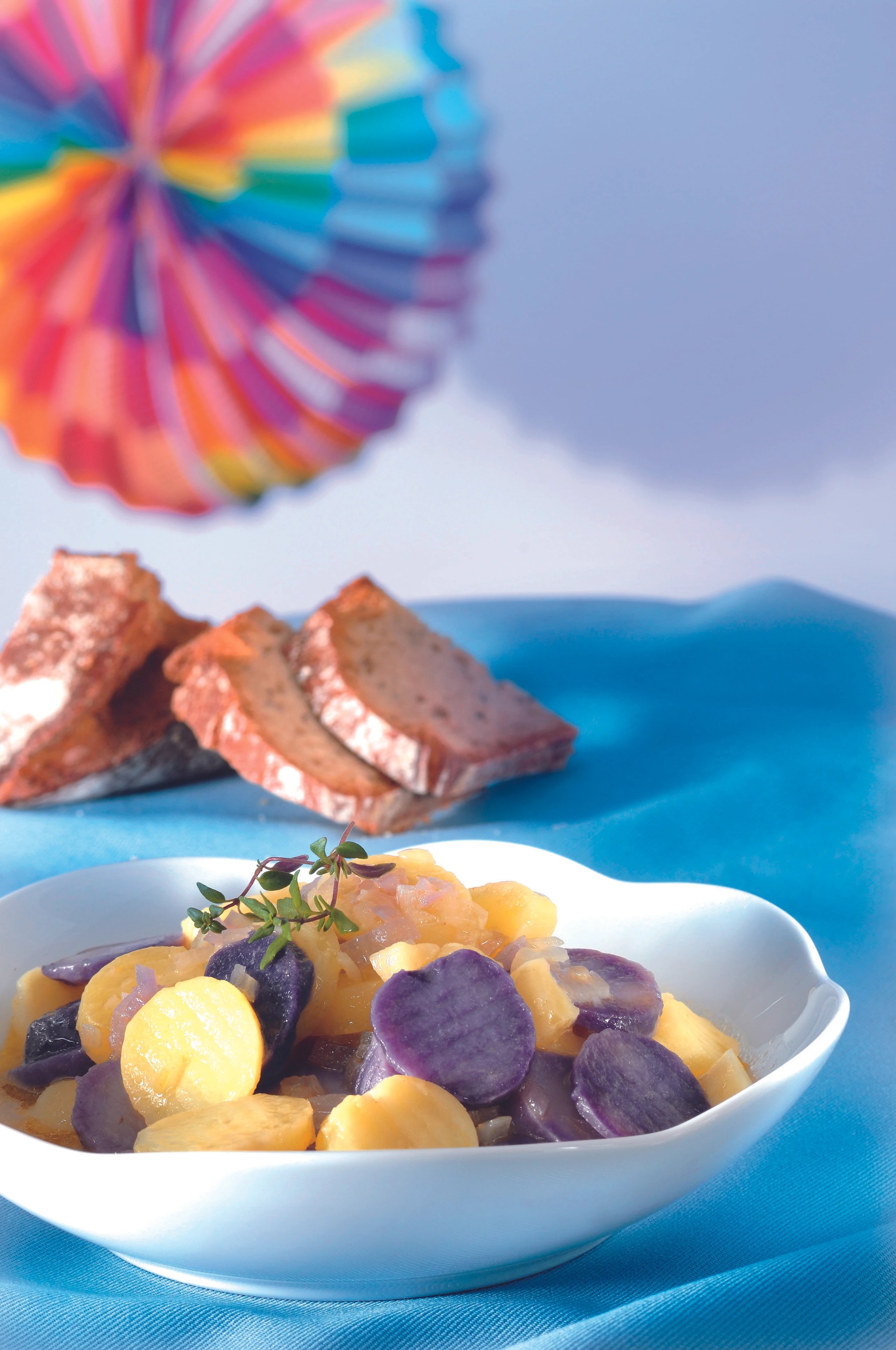 Bunter Erdäpfelsalat