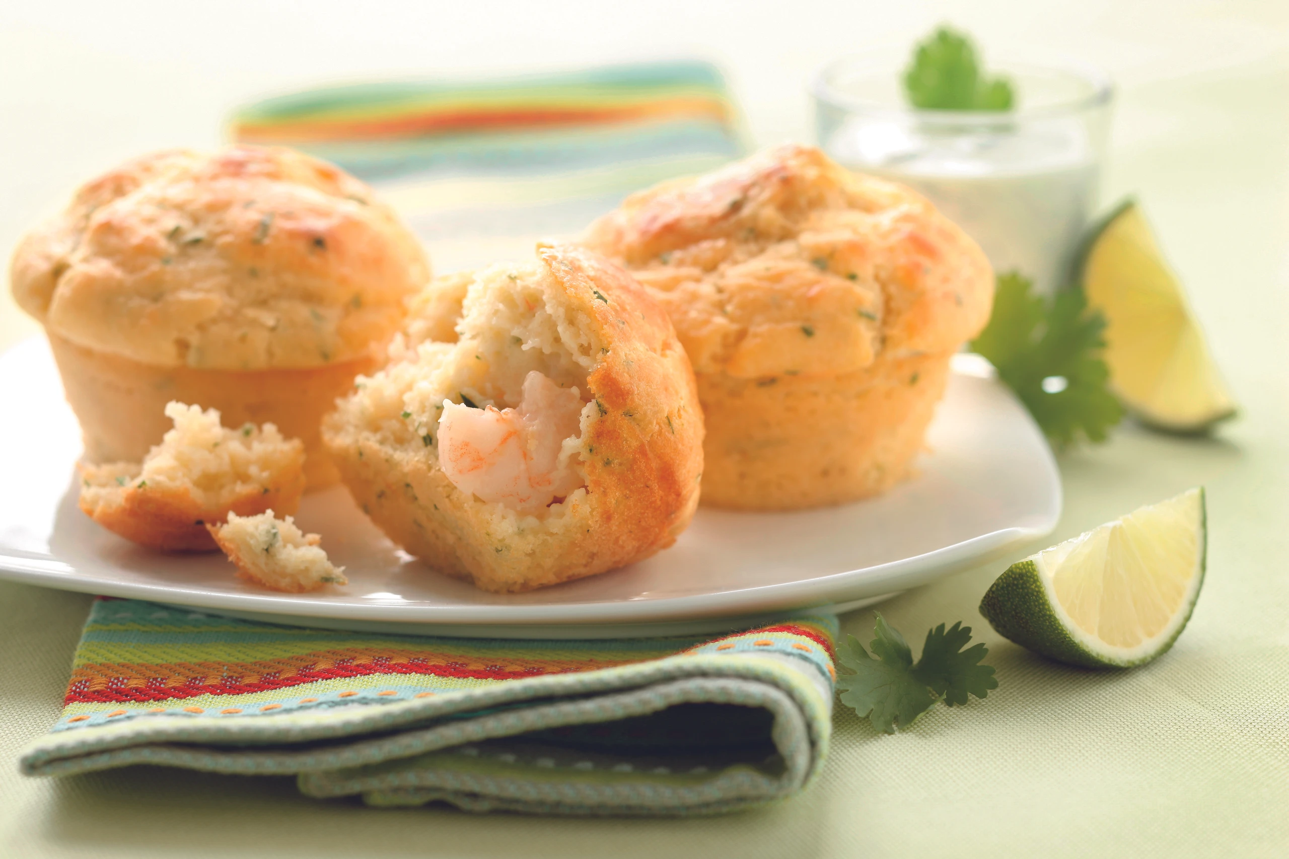 Garnelen-Muffins