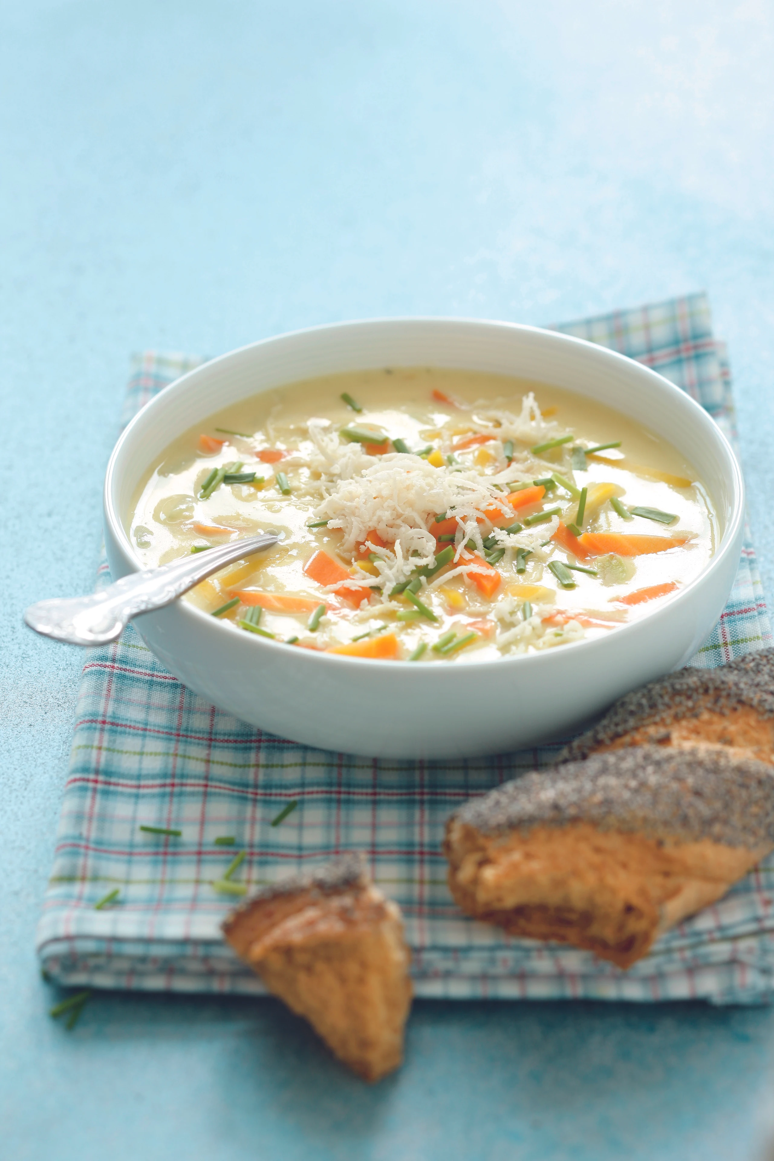 Gemüse-Krensuppe