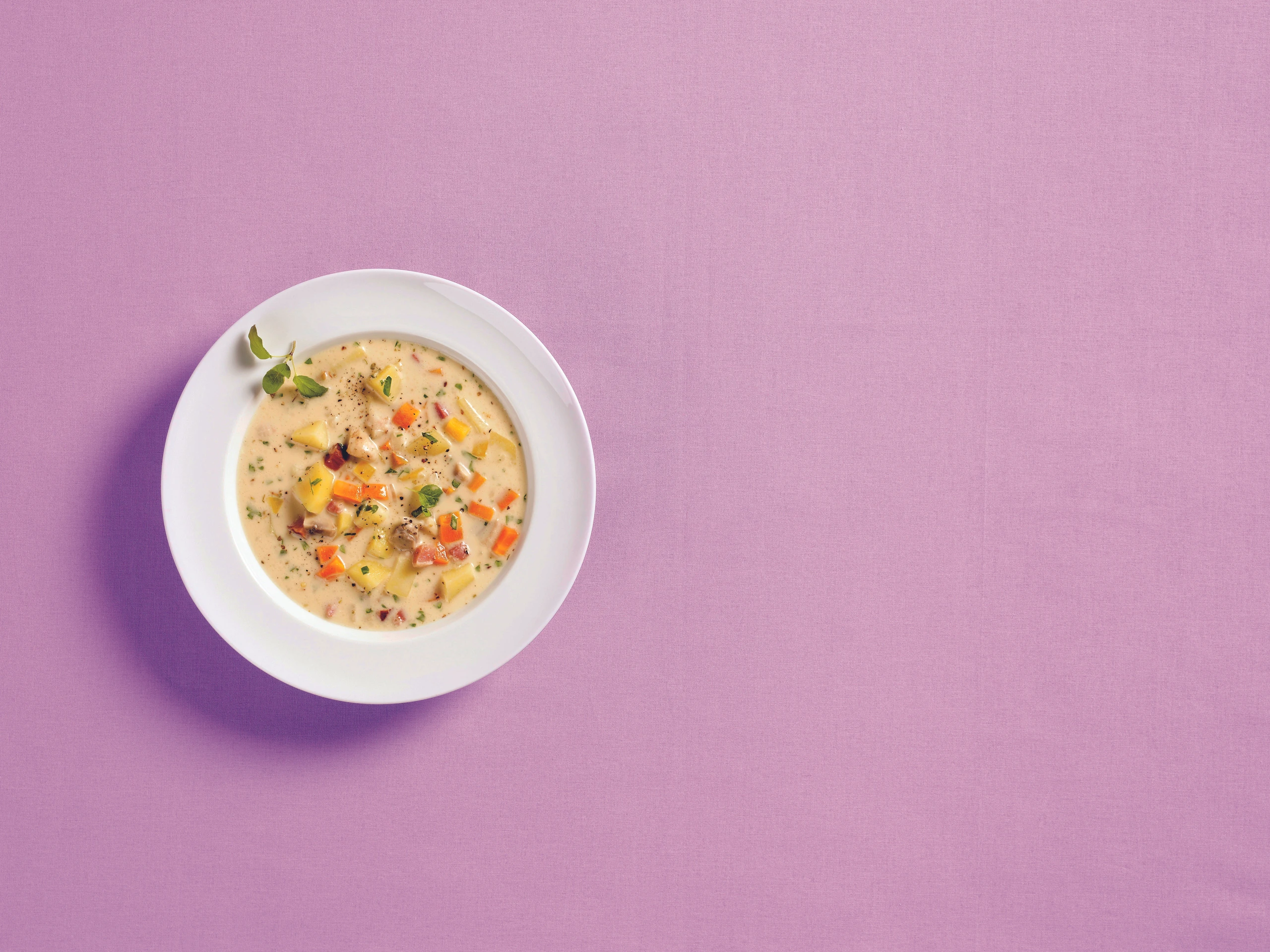 Erdäpfelsuppe