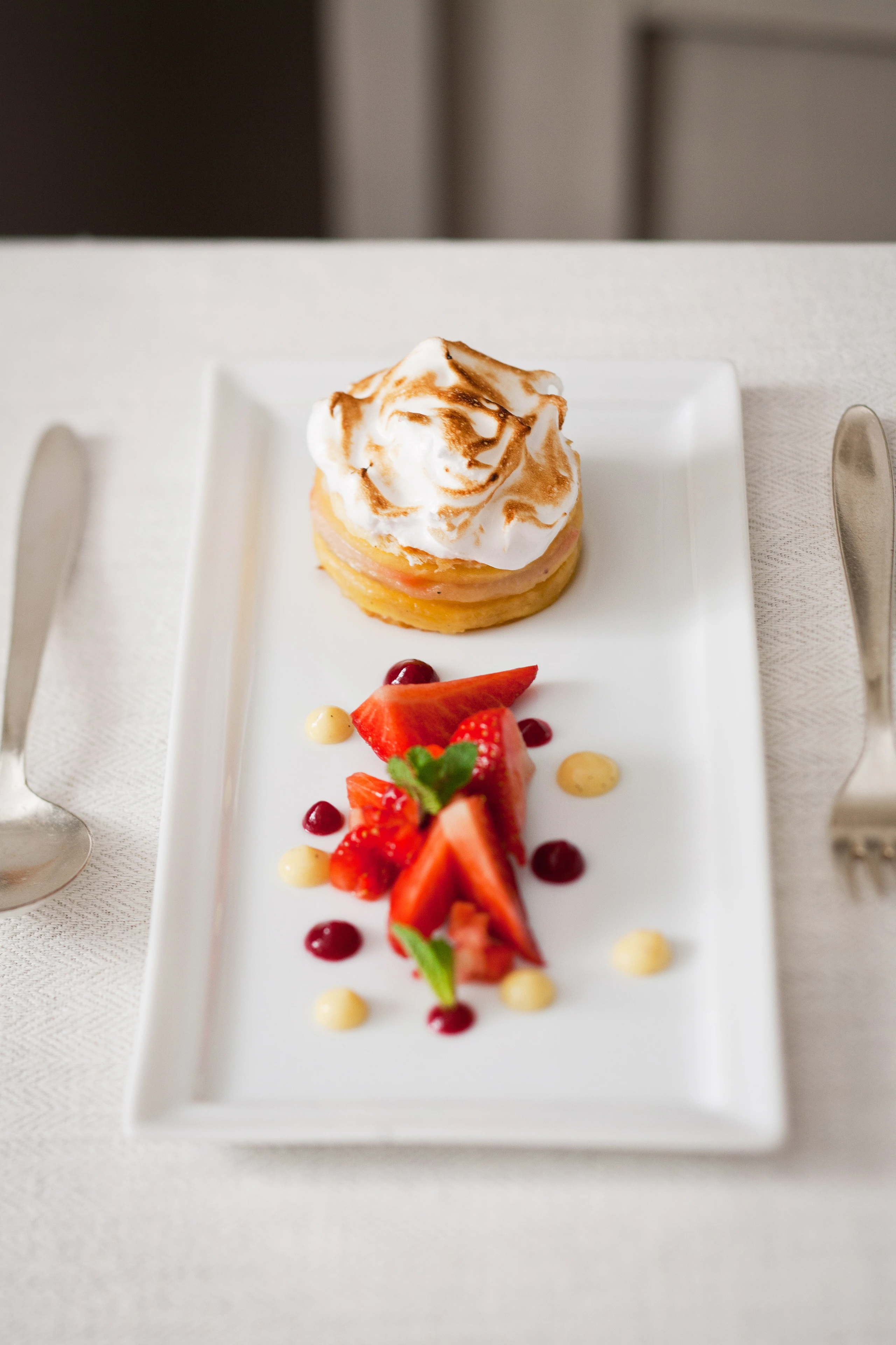 Erdbeer-Scheiterhaufen