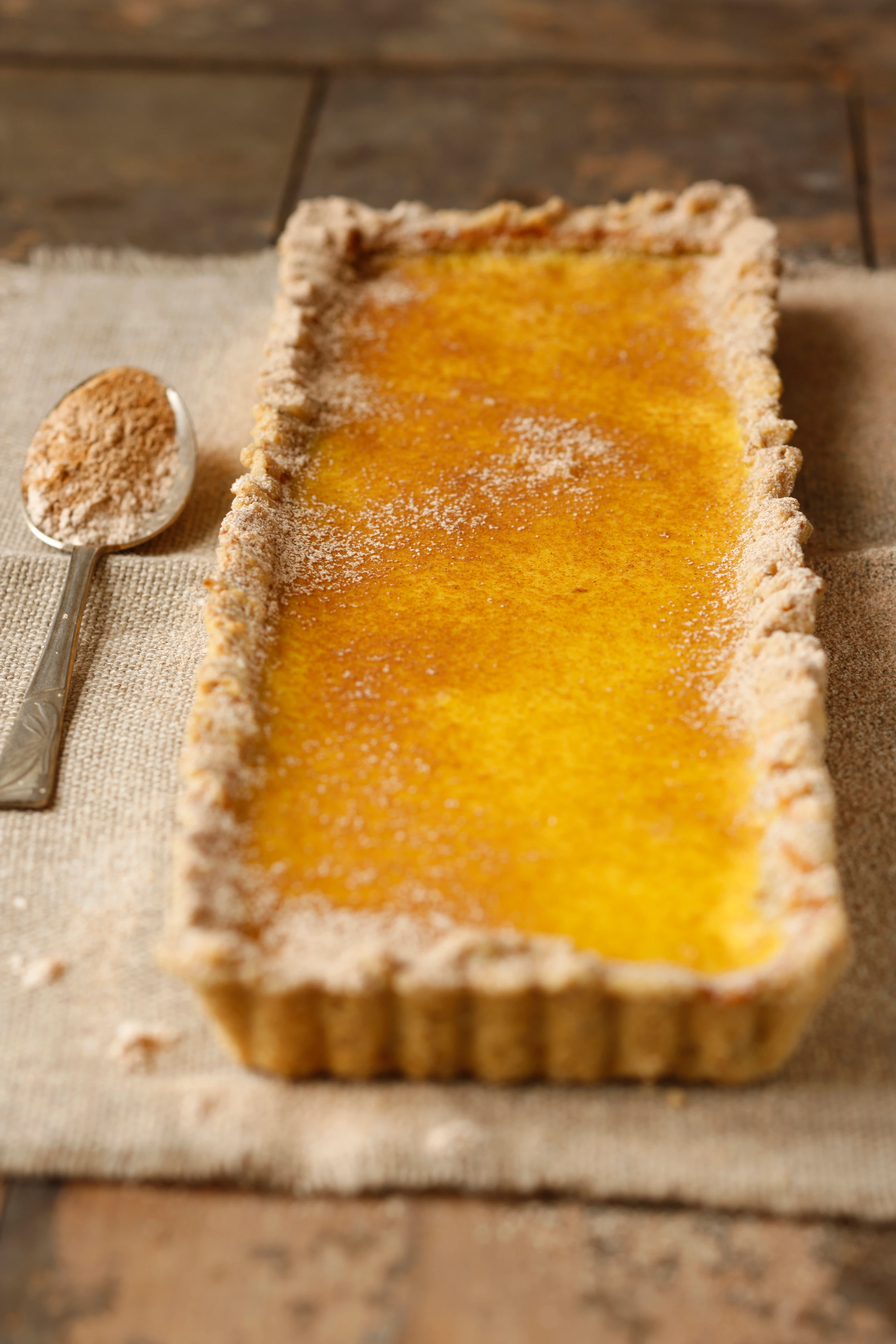 Honig-Buttermilch-Tarte