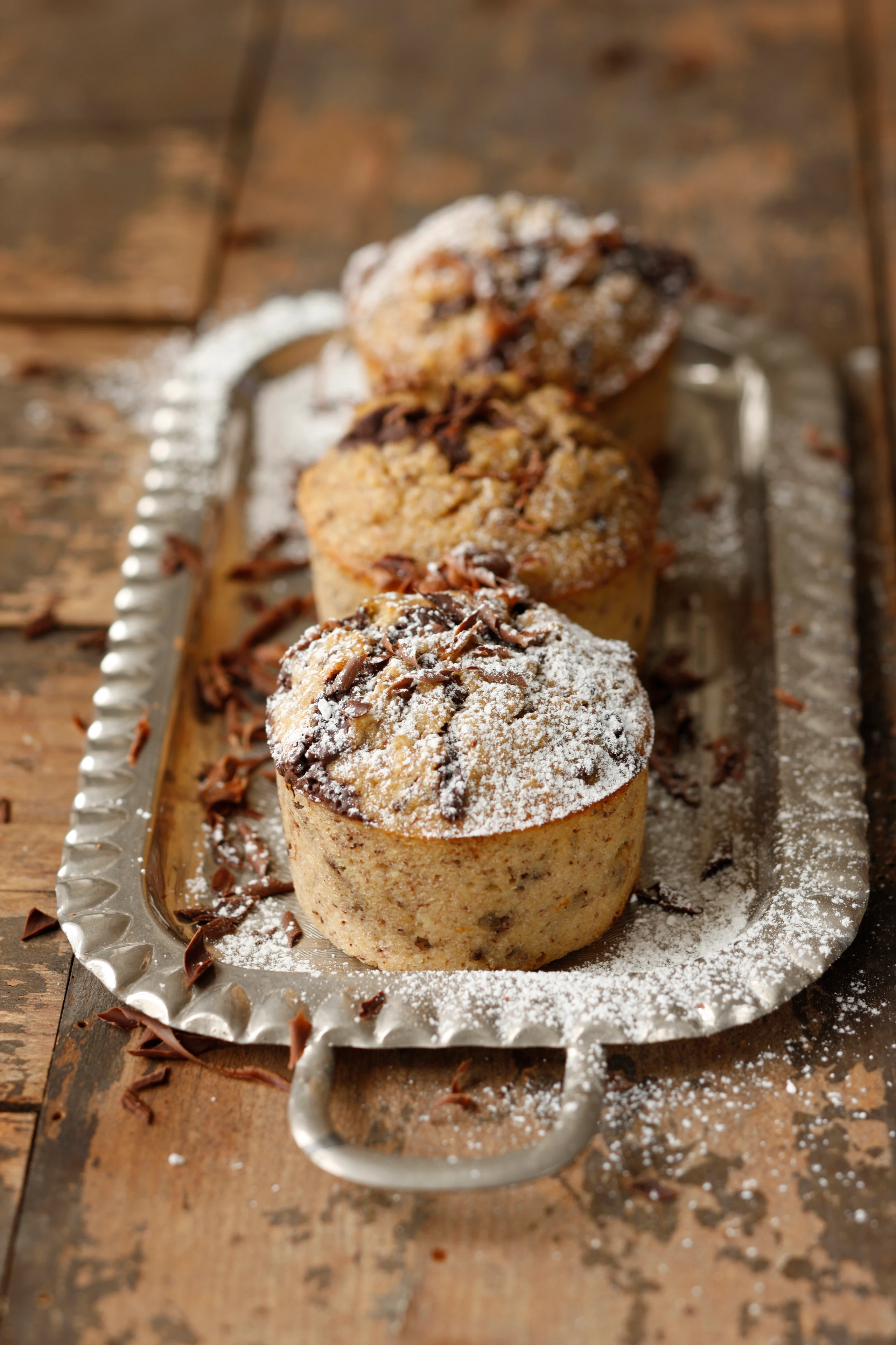 Schoko-Bananen-Cakes