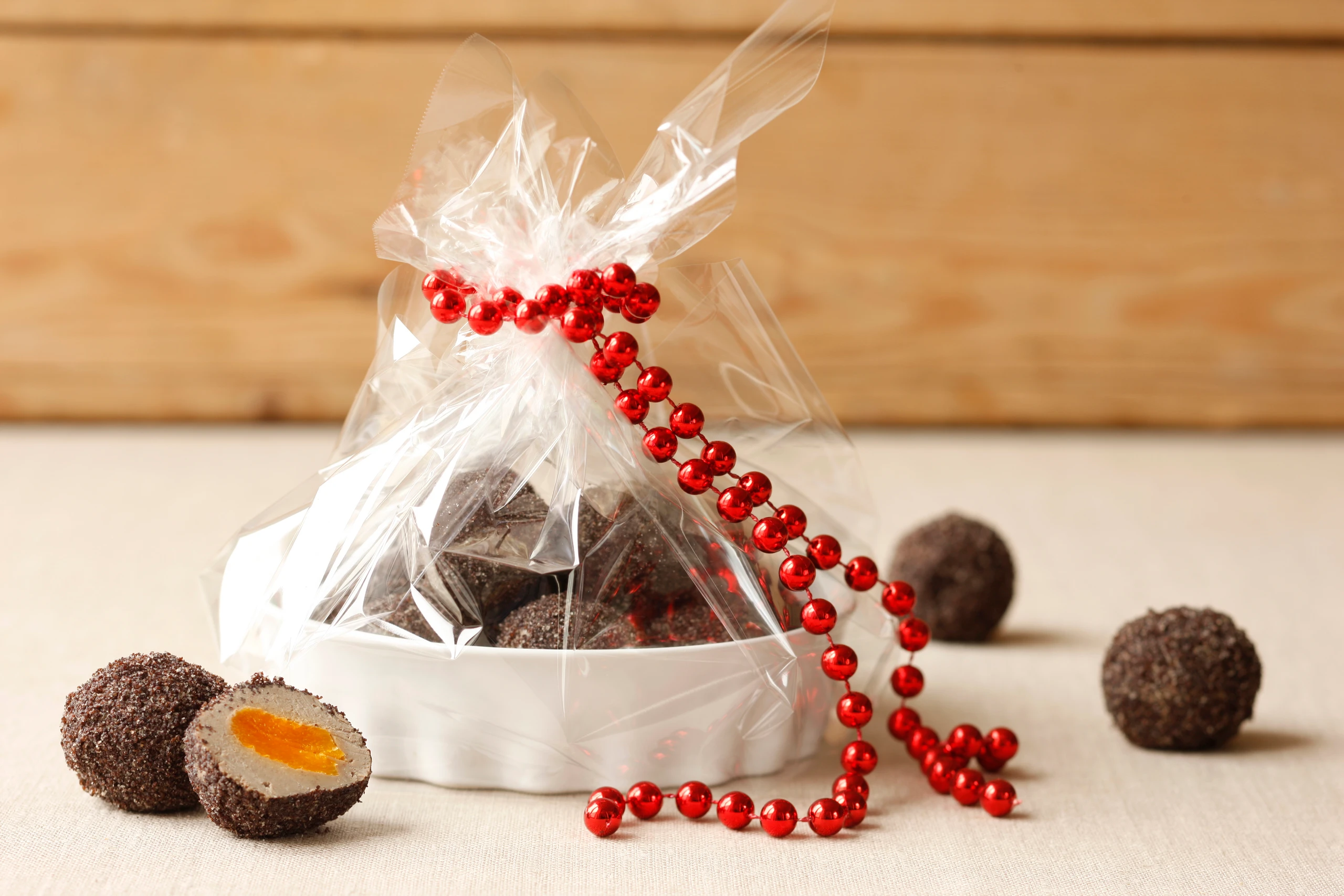 Hühnerleberpralinen mit Marille