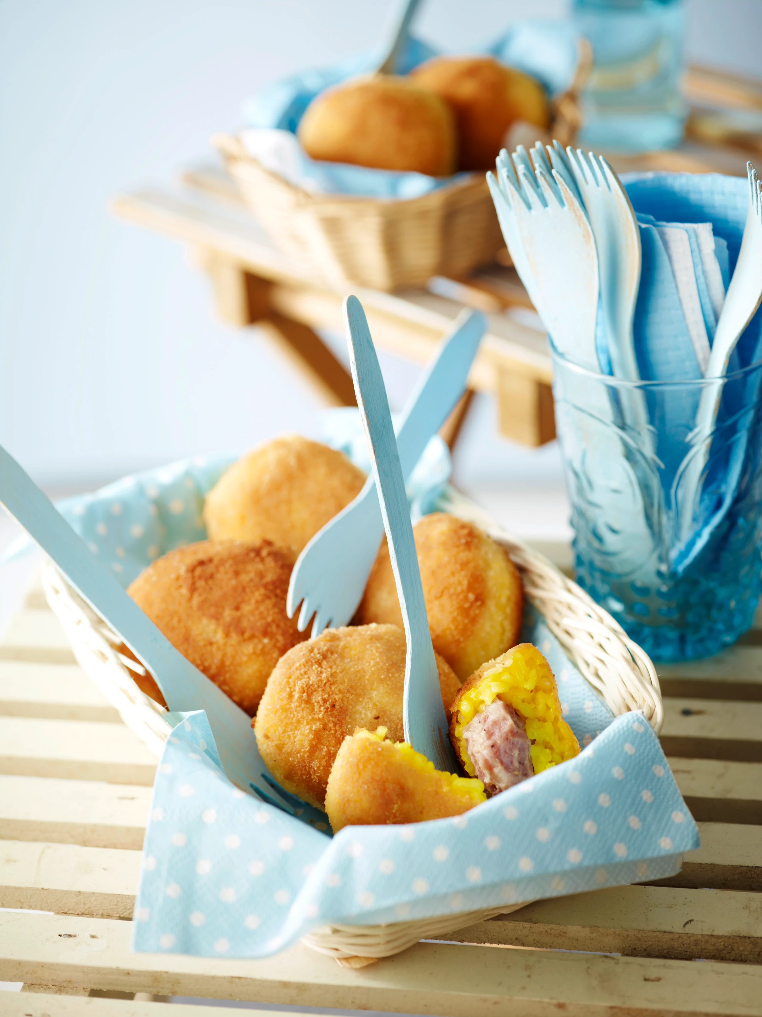 Risottolaibchen mit Salsiccia