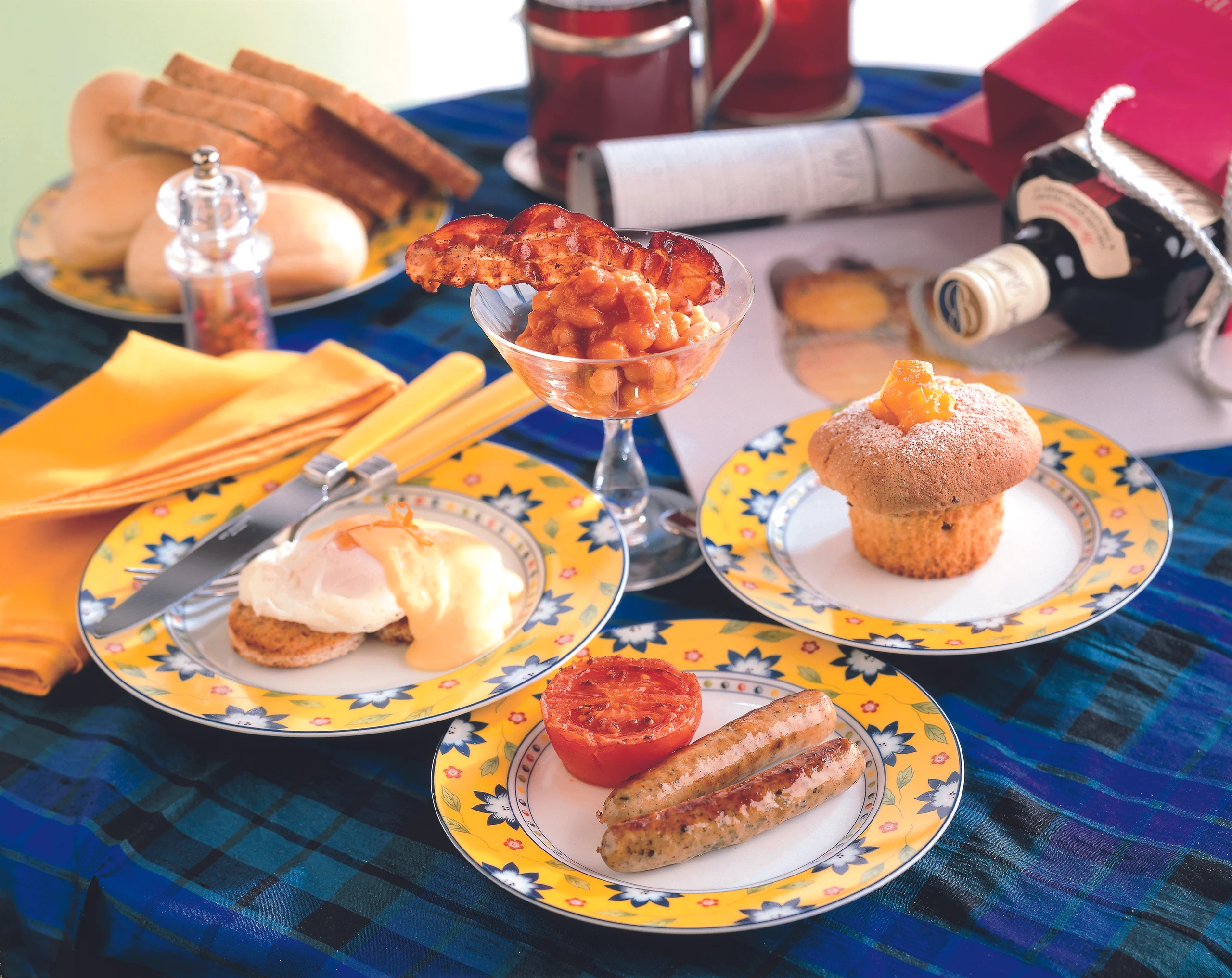 Pochiertes Ei mit Orangenbutter-Sauce