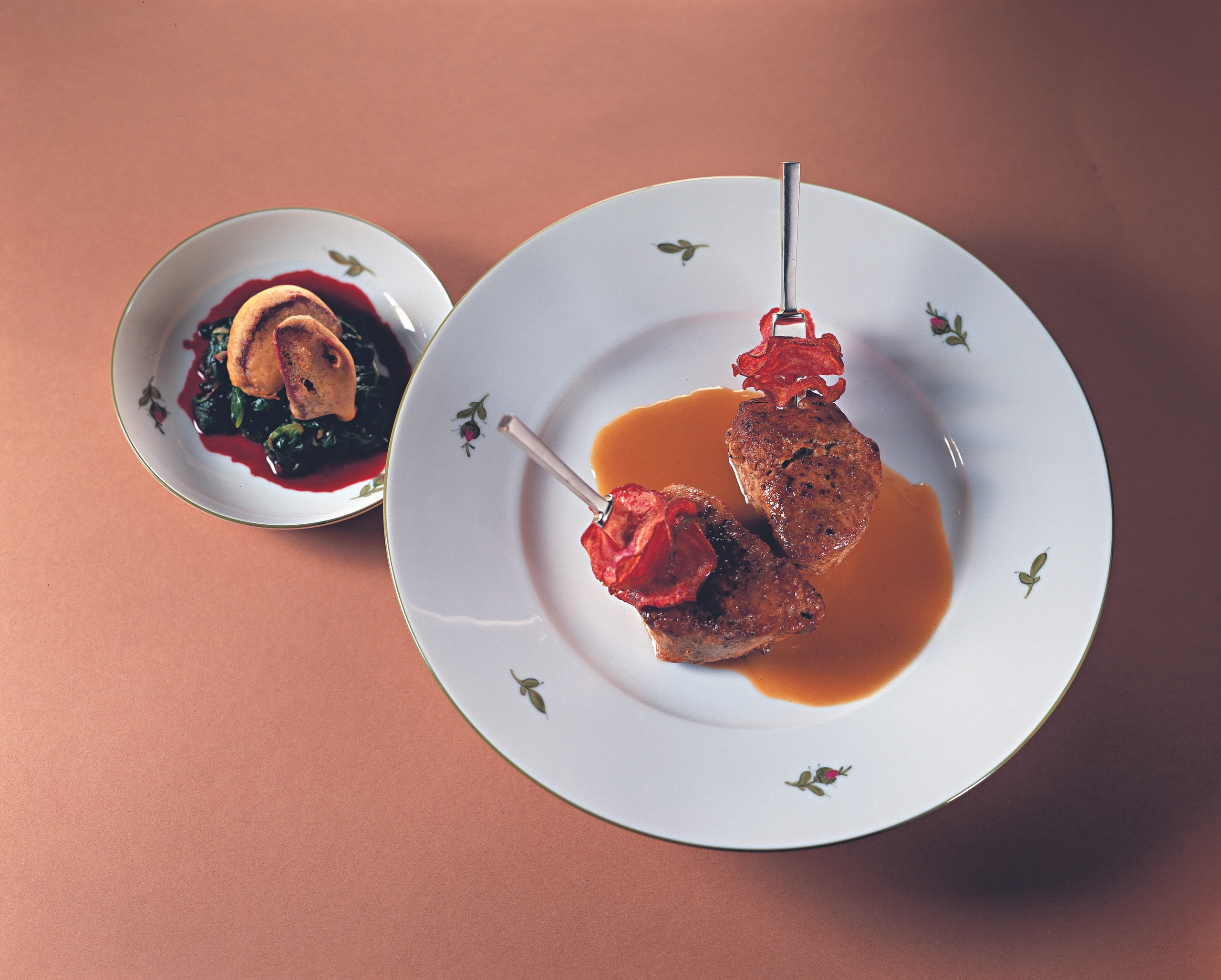 Kalbslungenbraten mit eingebranntem Kalbssaft