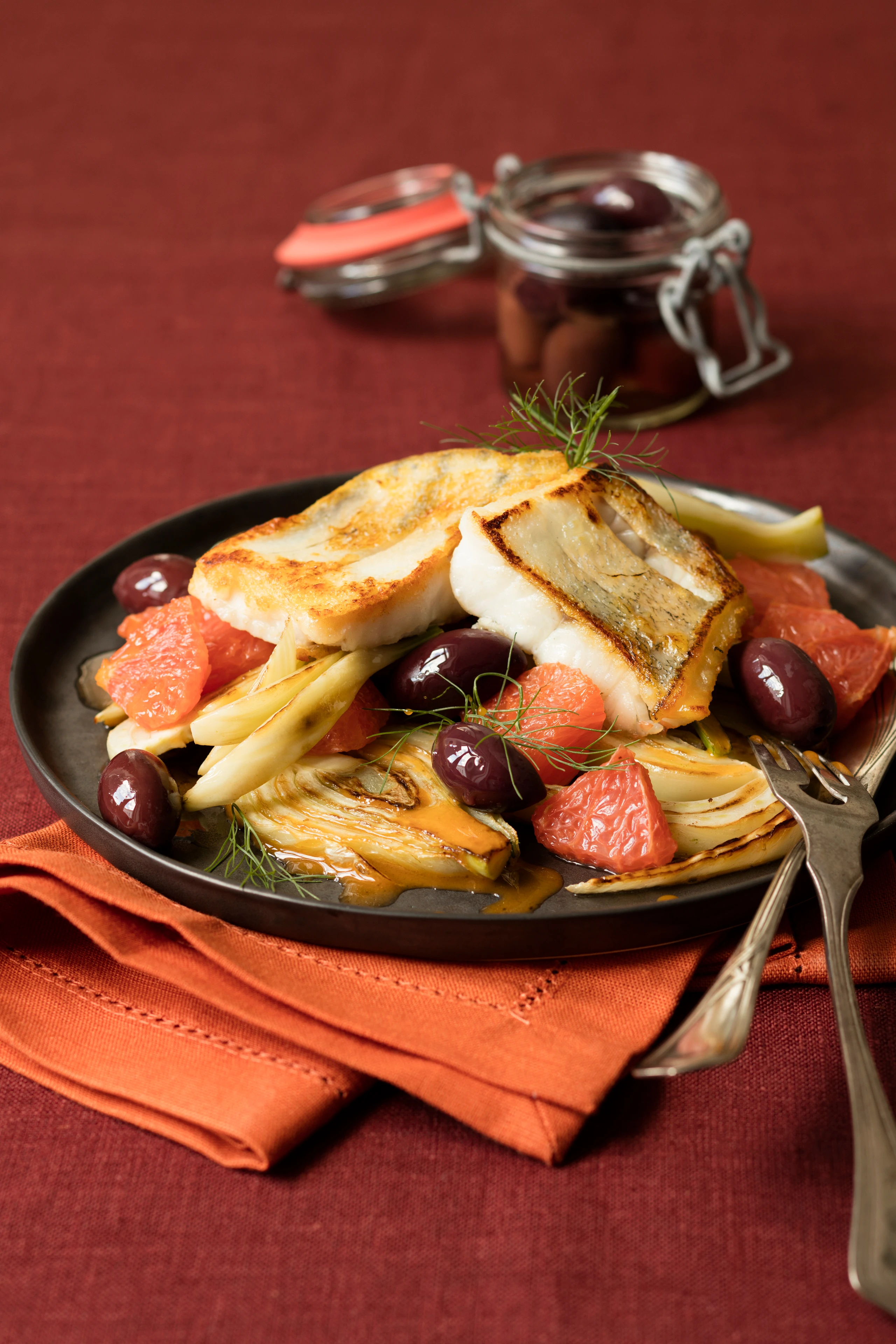 Zanderfilet mit Fenchelgemüse
