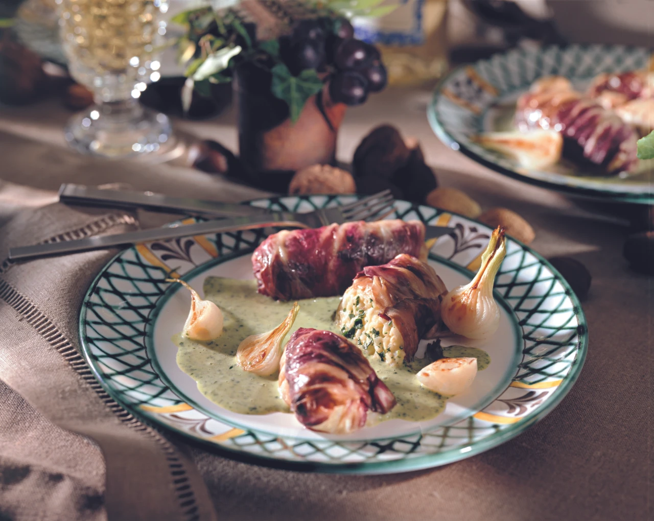 Rollgersten Risotto Ritschert mit Rollgerste, Bohnen und Selchfleisch • Rezept