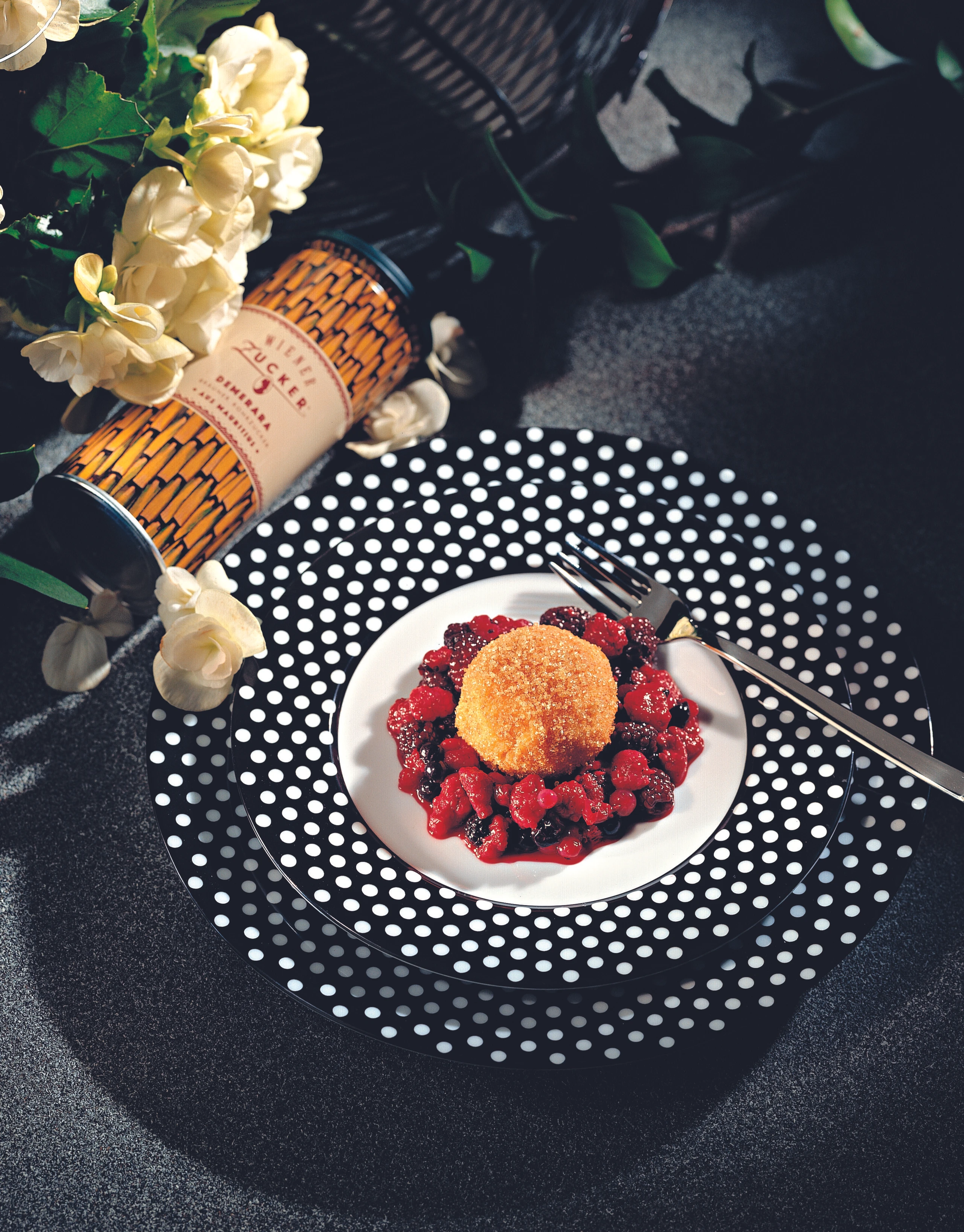 Arme Ritter mit marinierten Beeren