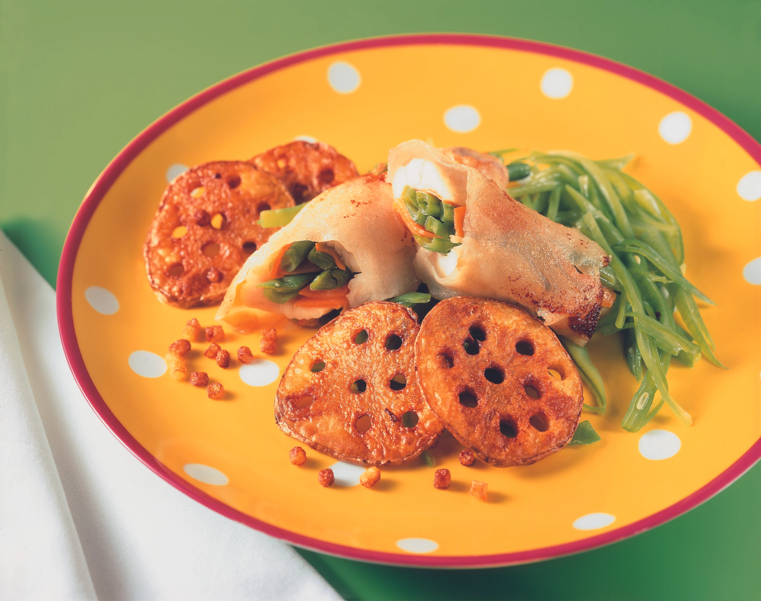 Fischwürstel mit feiner Gemüsefülle