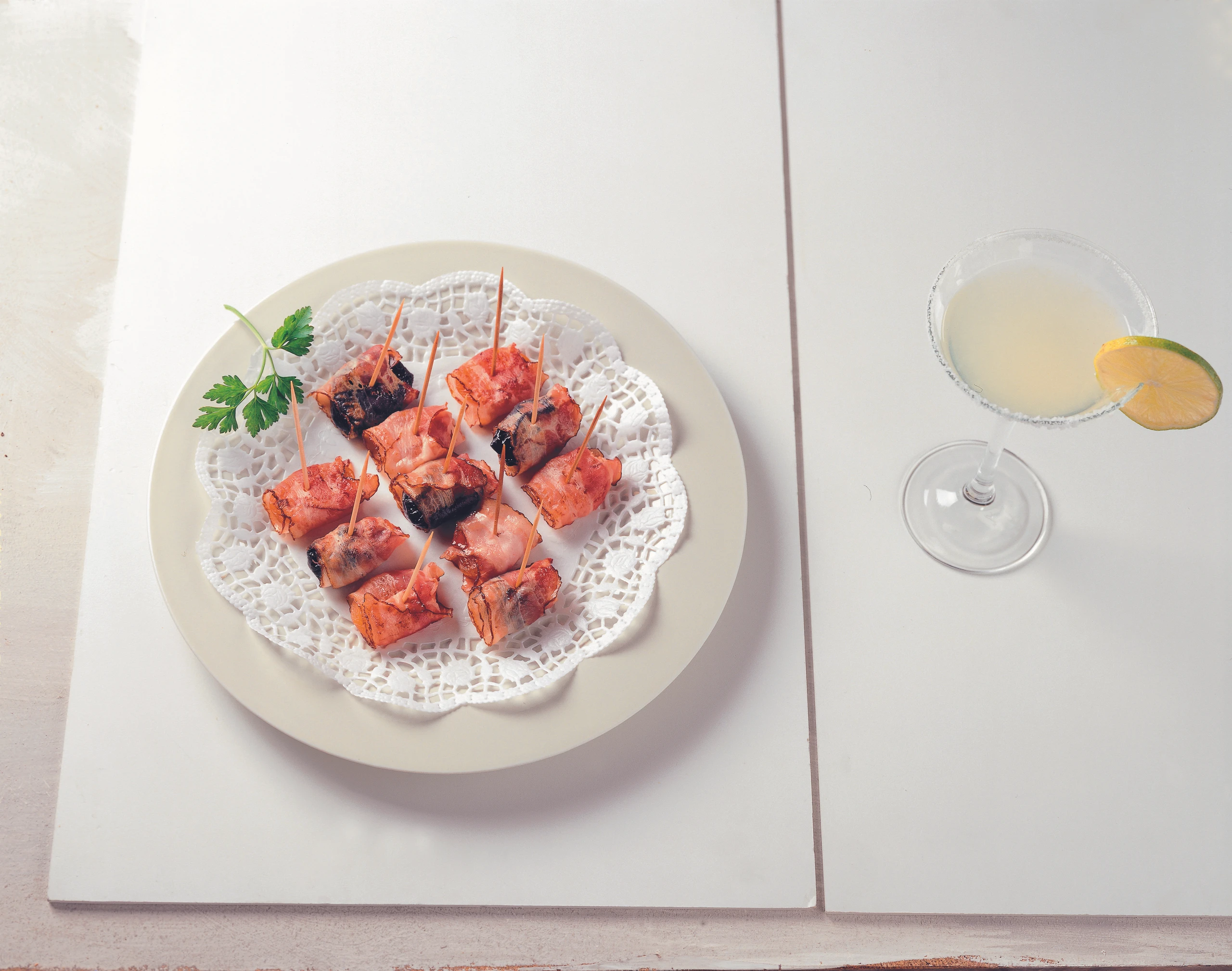 Früchte im Speckmantel