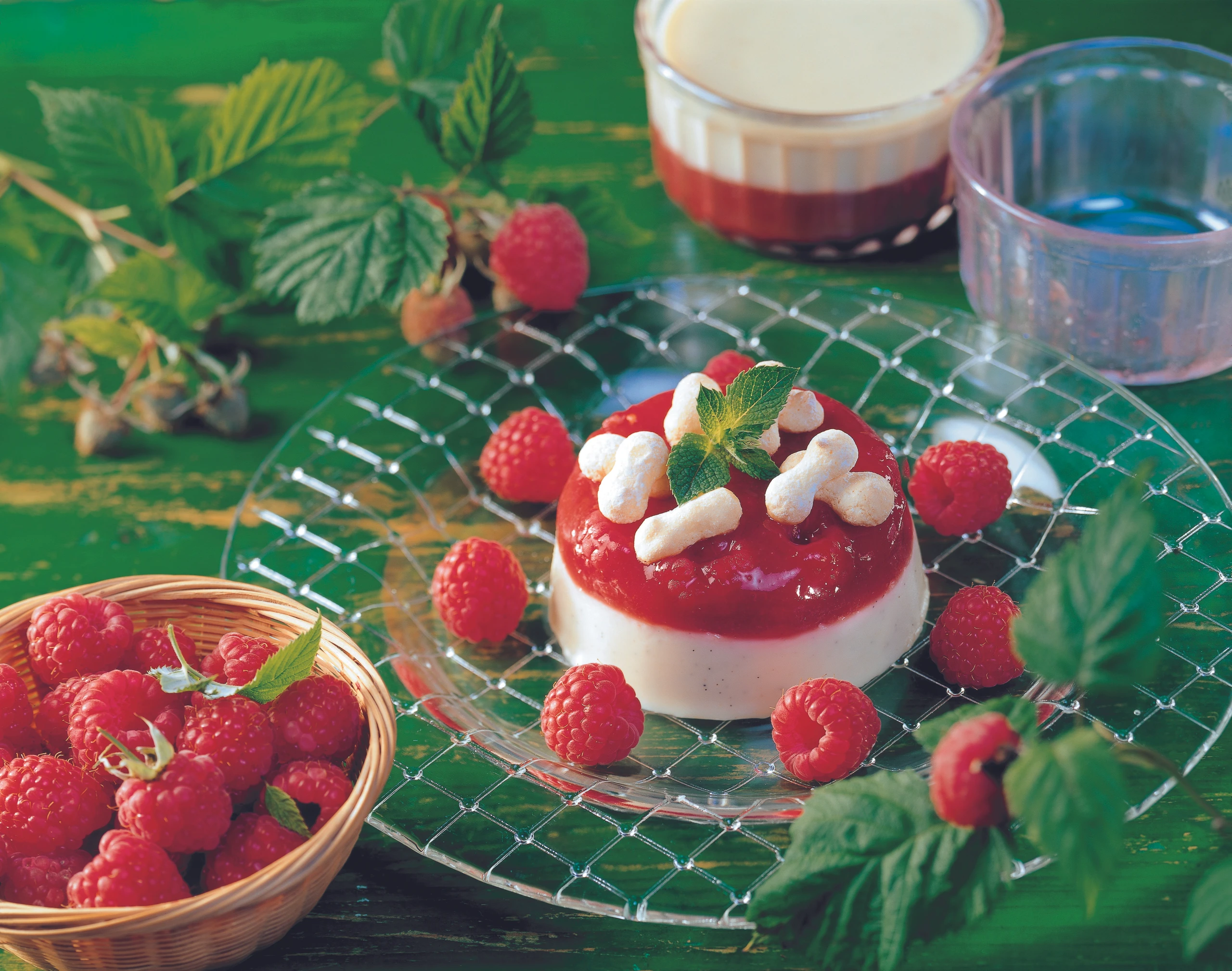 Himbeer-Panna-Cotta