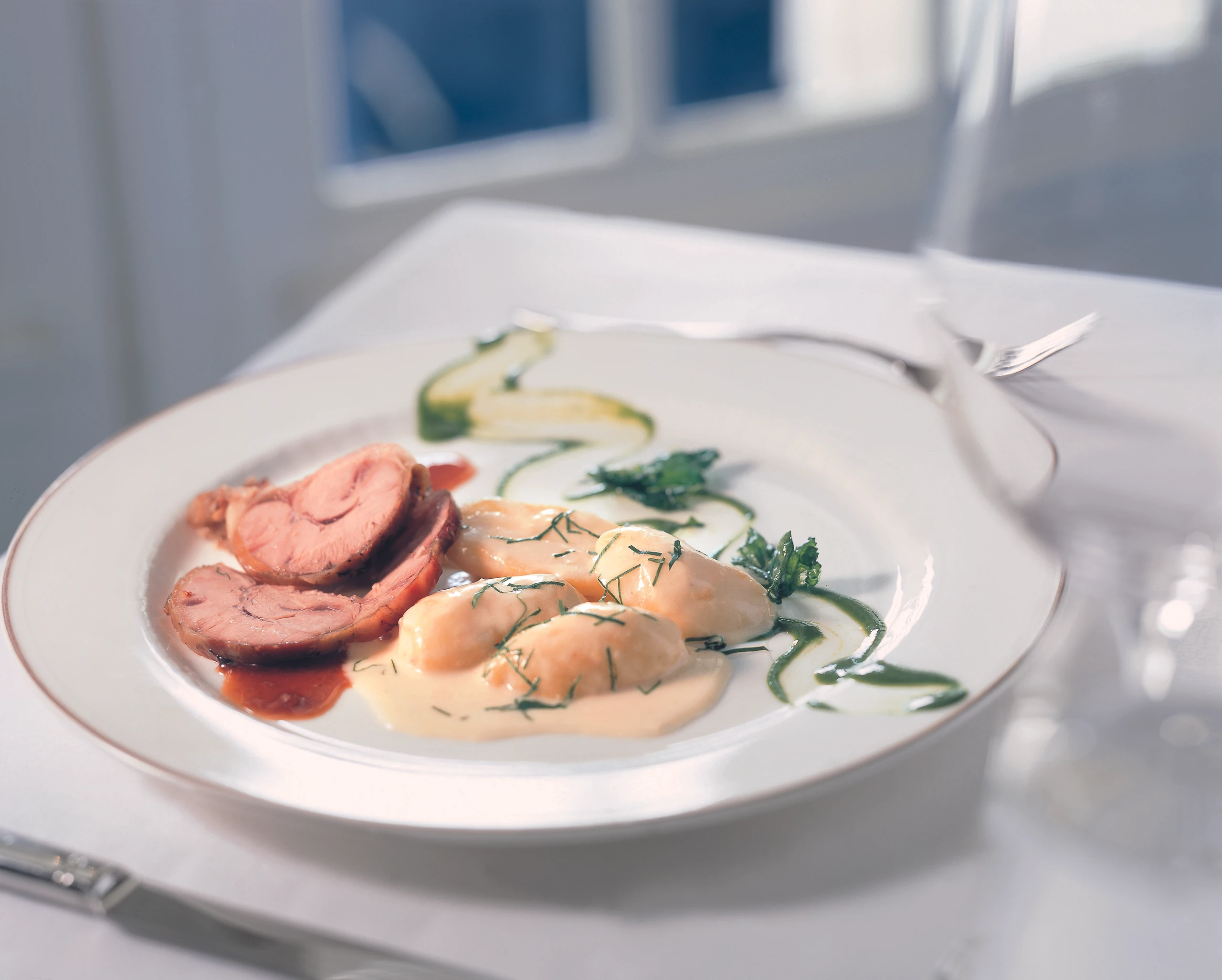 Gebratene Kalbsstelze