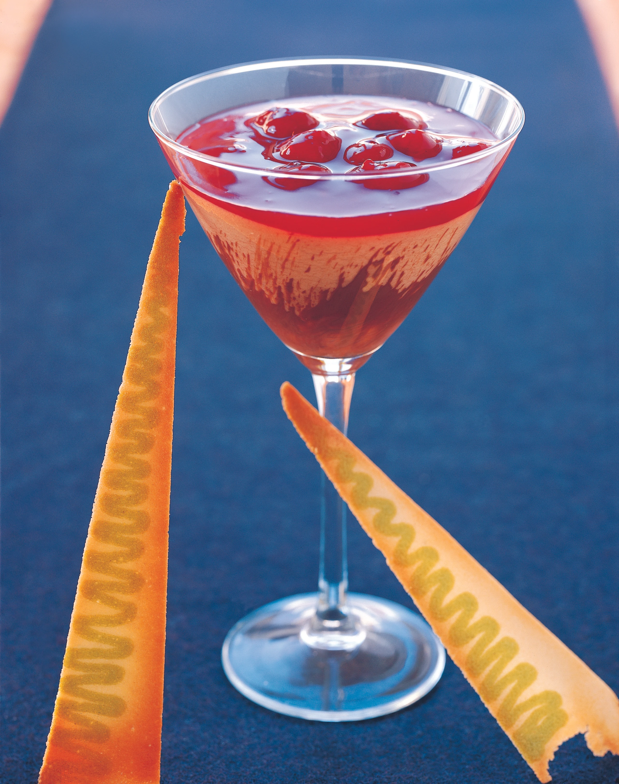 Nougatcreme mit Himbeer-Punsch