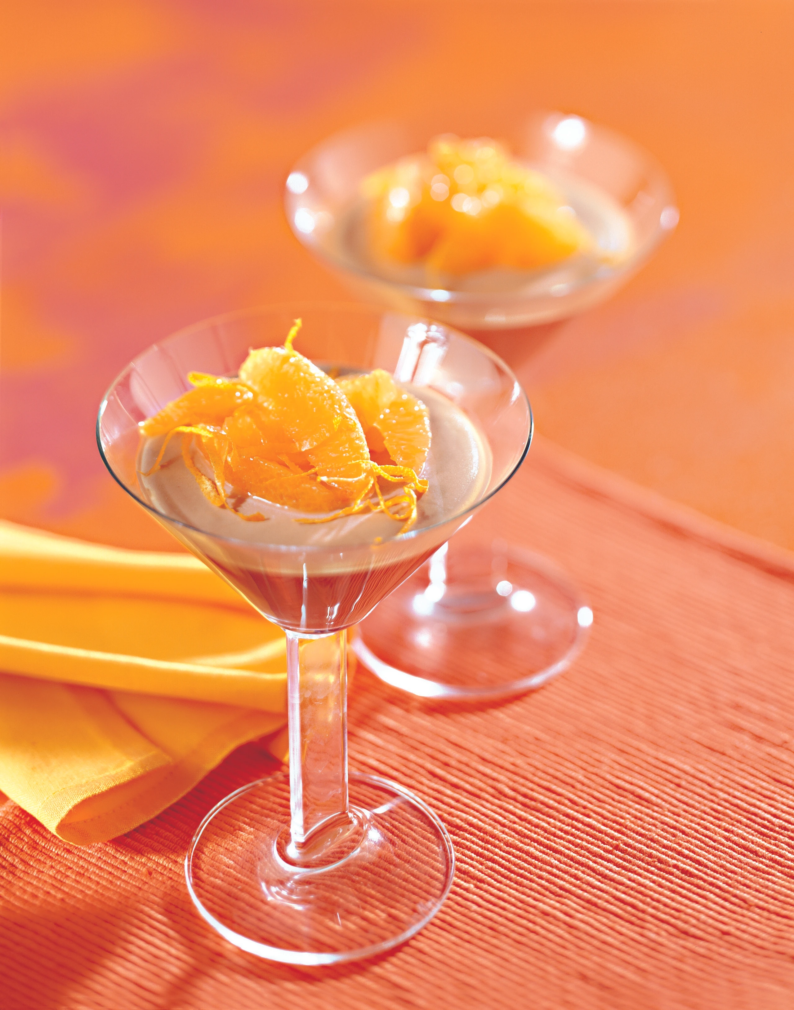 Bitterschokolade-Mousse