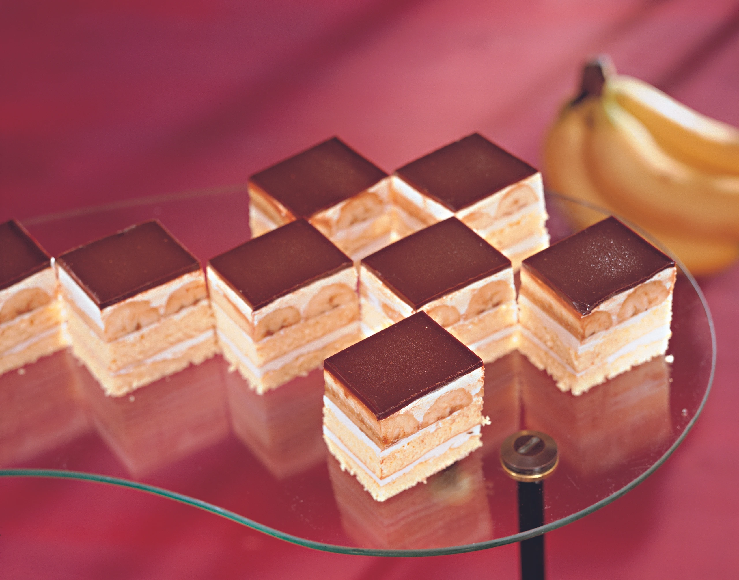 Klassische Bananenschnitte