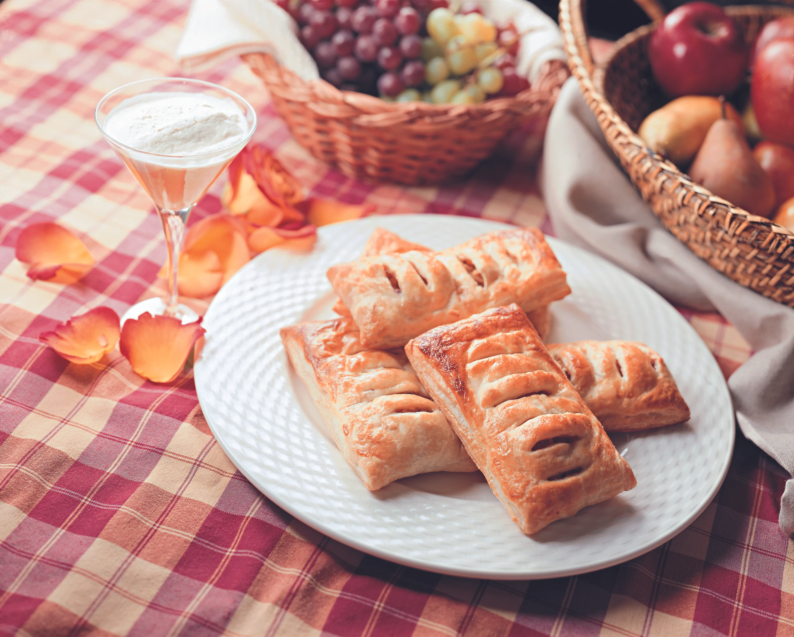 Apfel-Nuss-Taschen