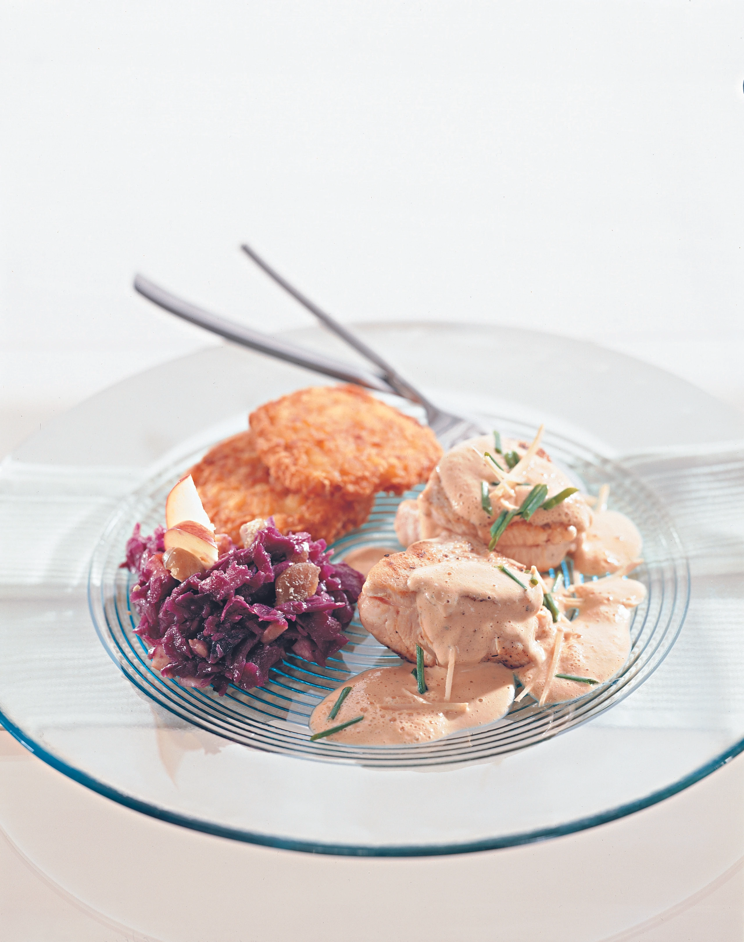 Putensteaks mit Schnittlauchsauce