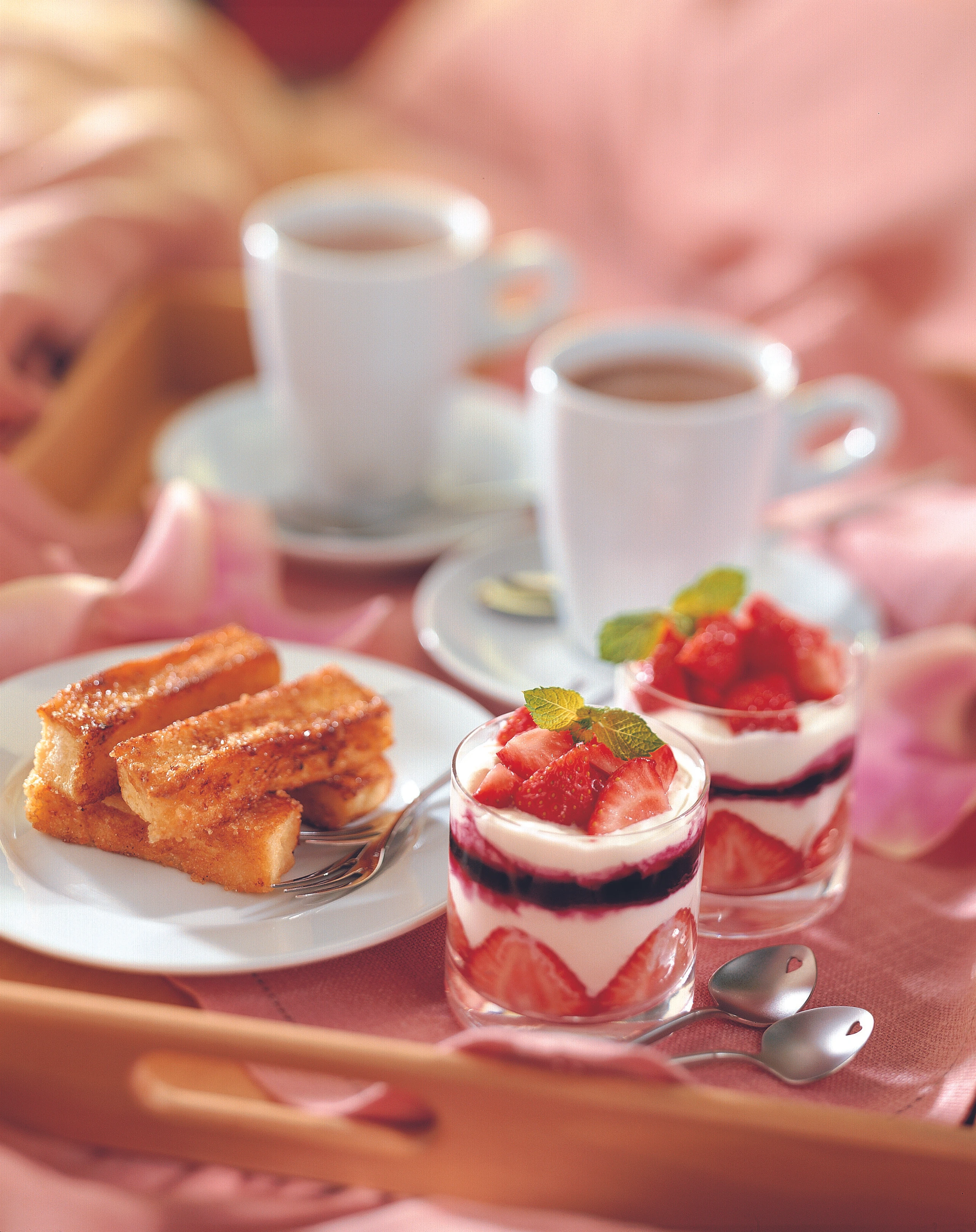 Schokocreme mit Beeren