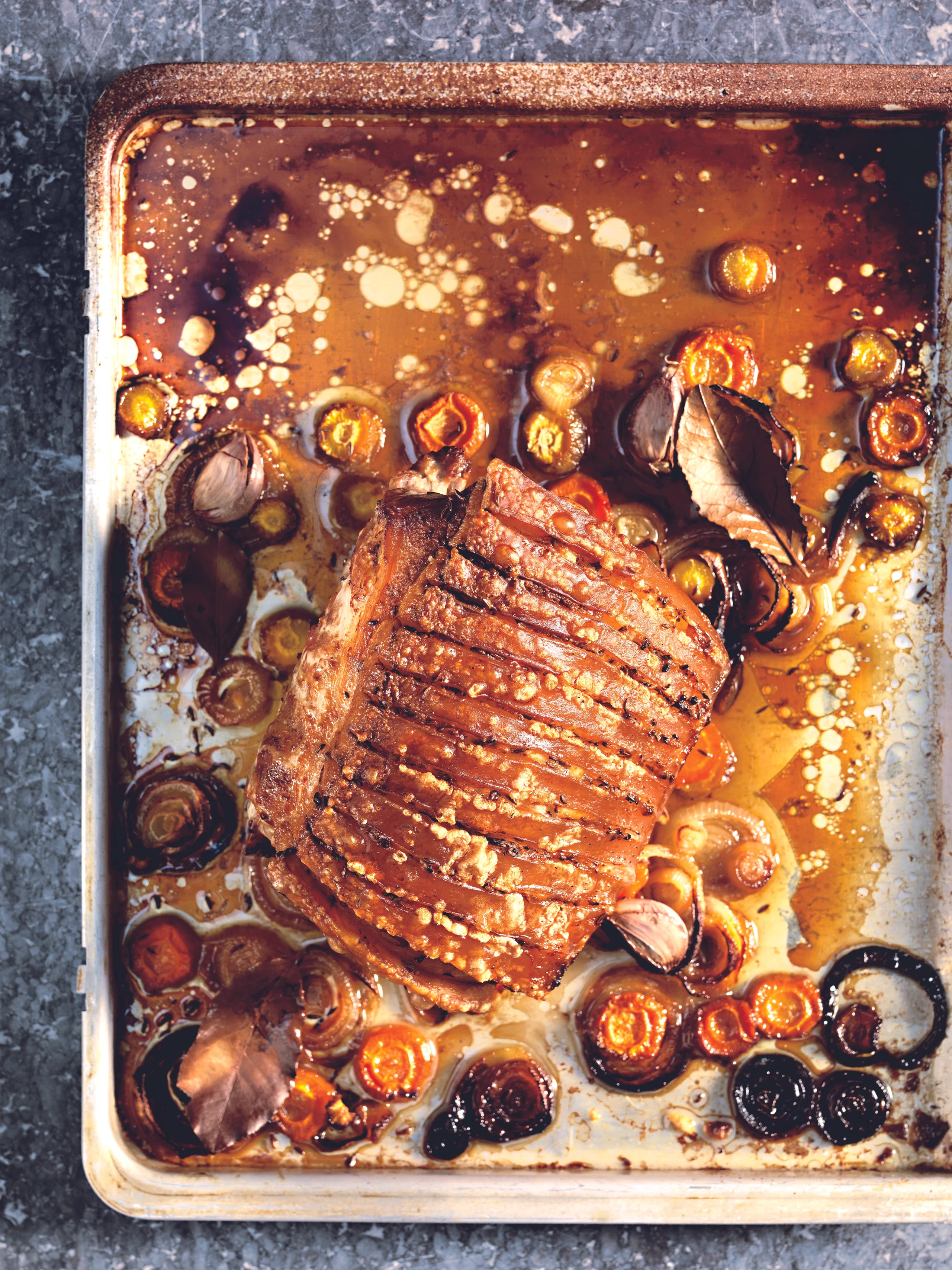 Schweinsbraten mit Semmelknödeln