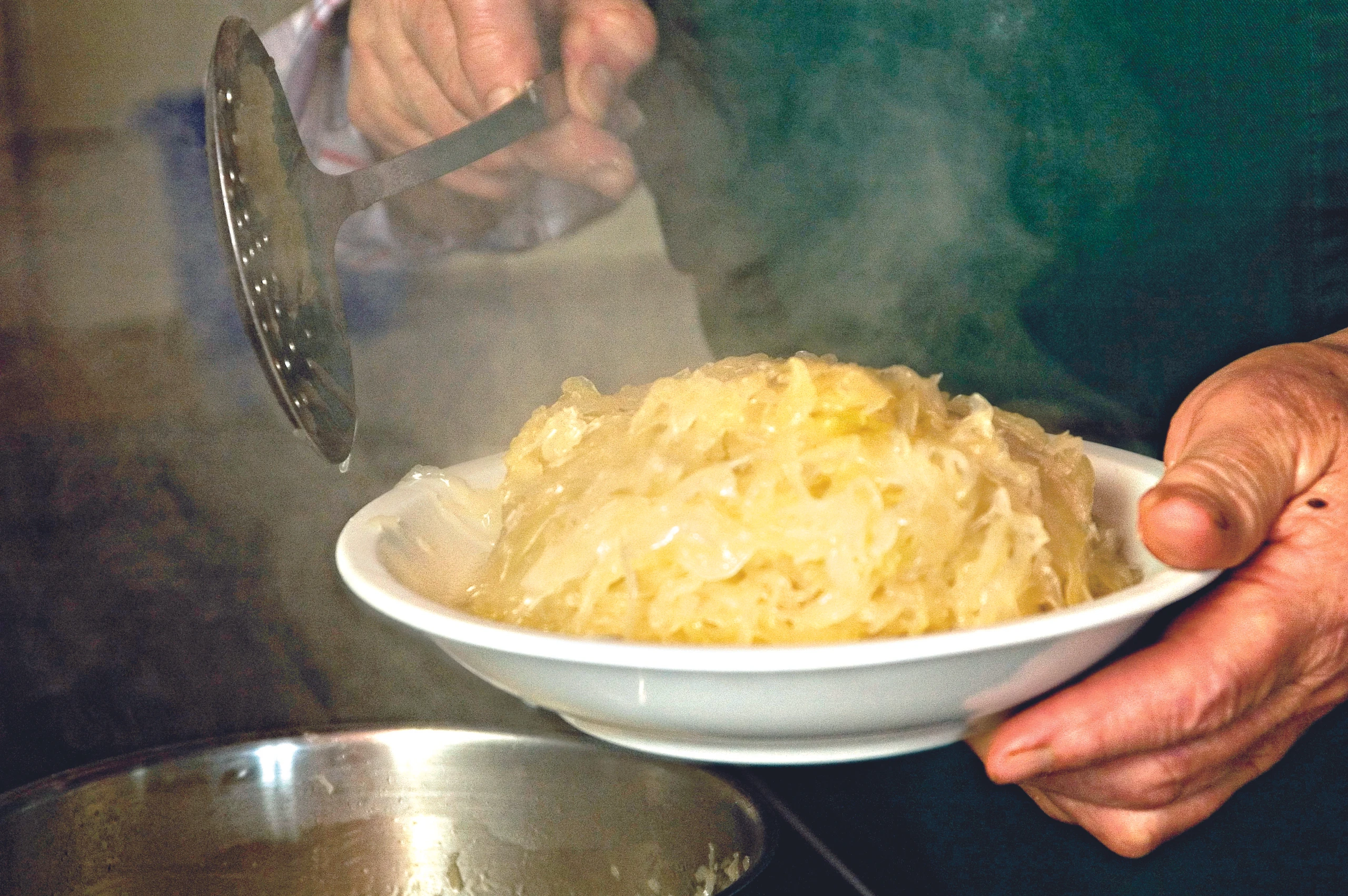 Hausgemachtes Sauerkraut
