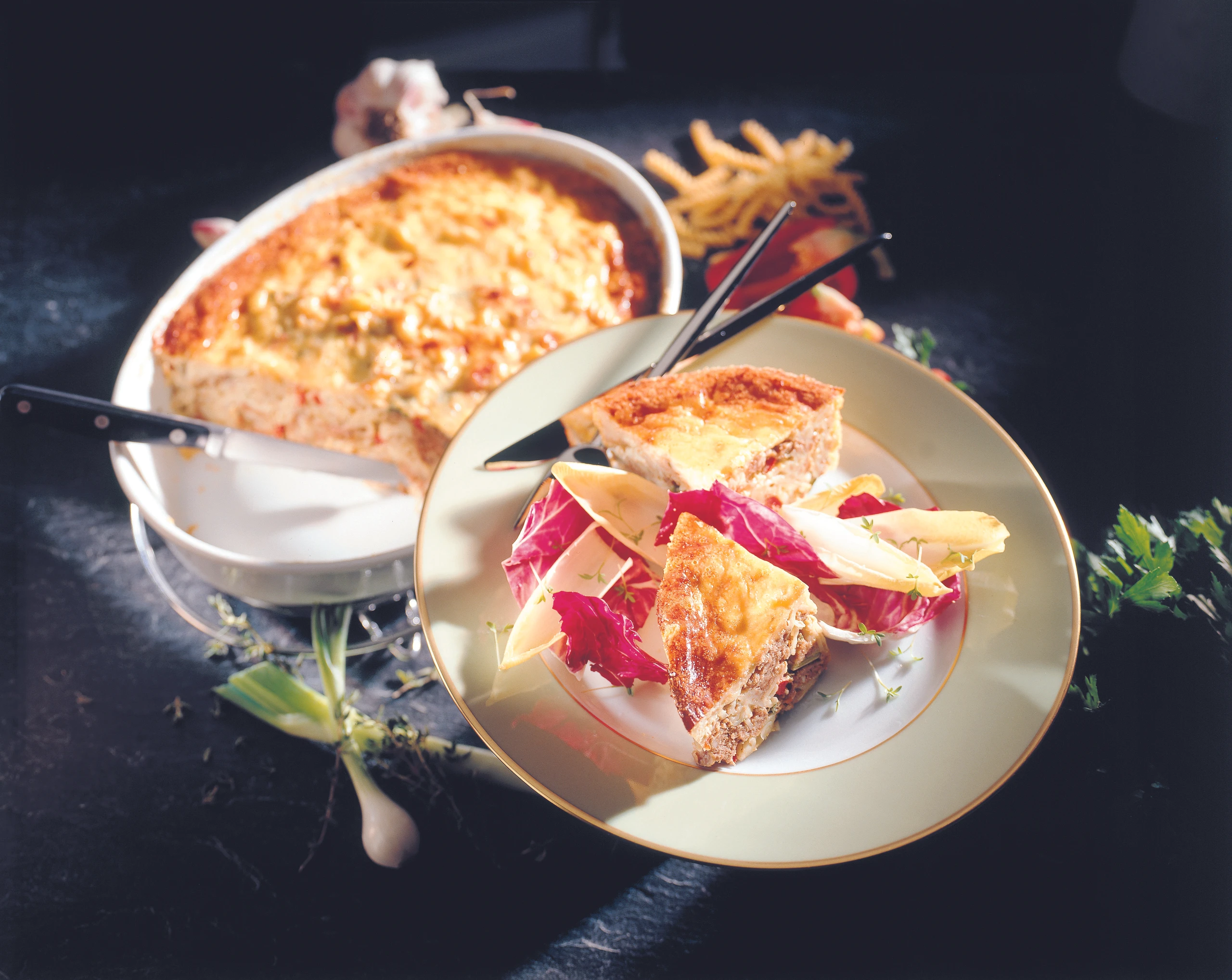 Nudelauflauf mit Faschiertem