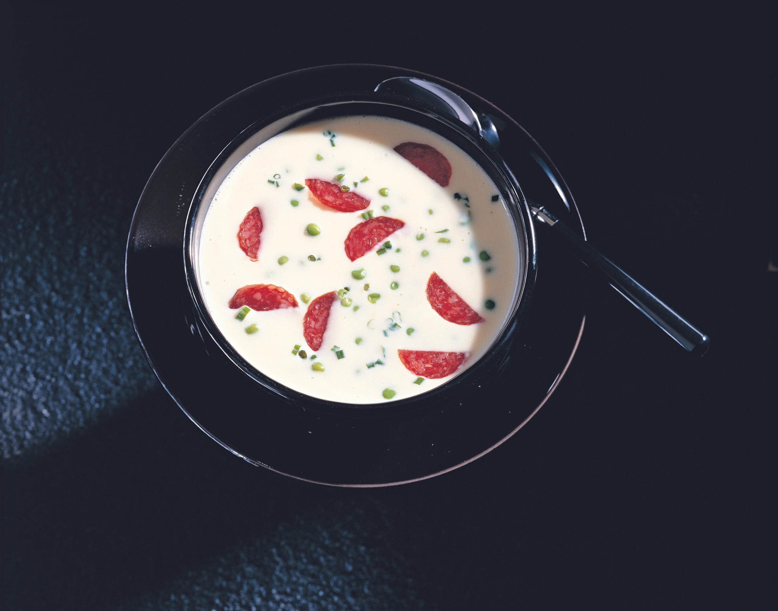 Zwiebelcremesuppe