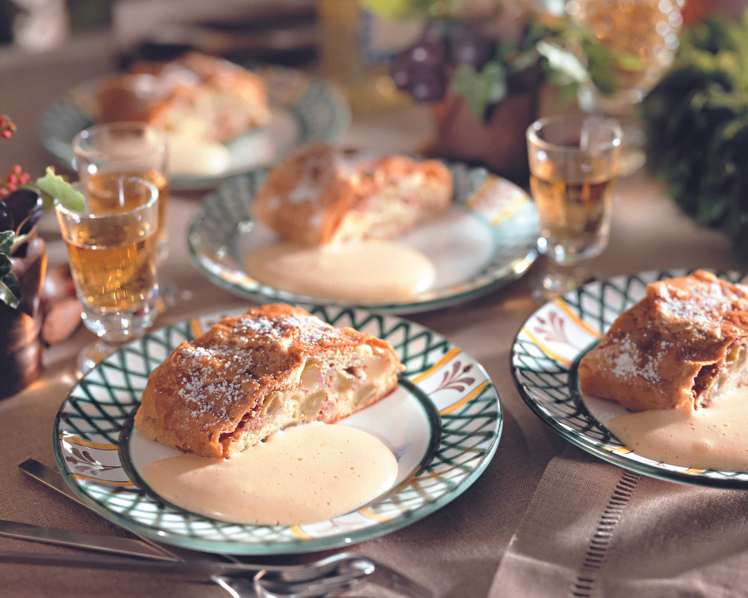 Weintrauben-Strudel