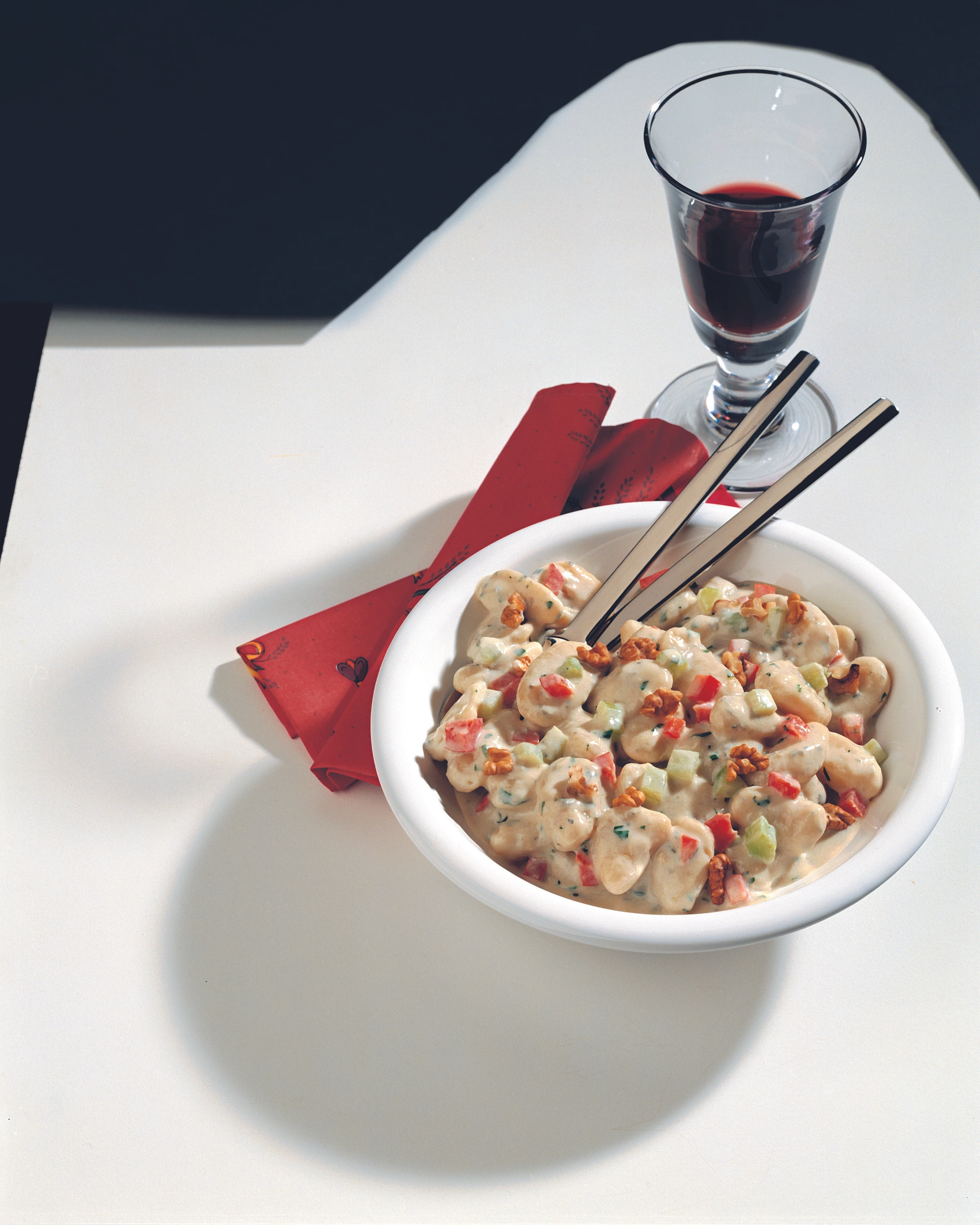 Gnocchi mit Blauschimmelkäse-Sauce