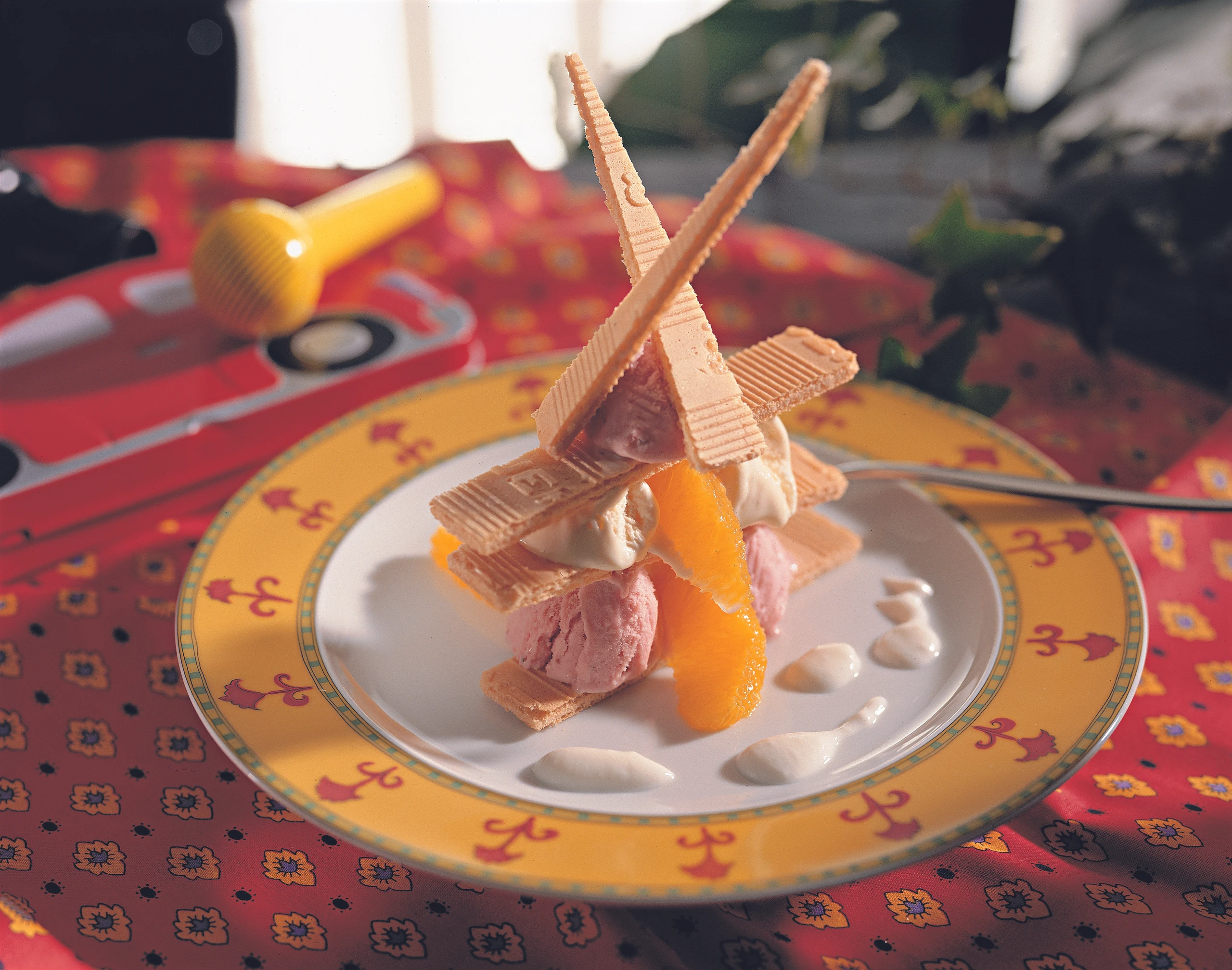 Eiswaffel-Turm