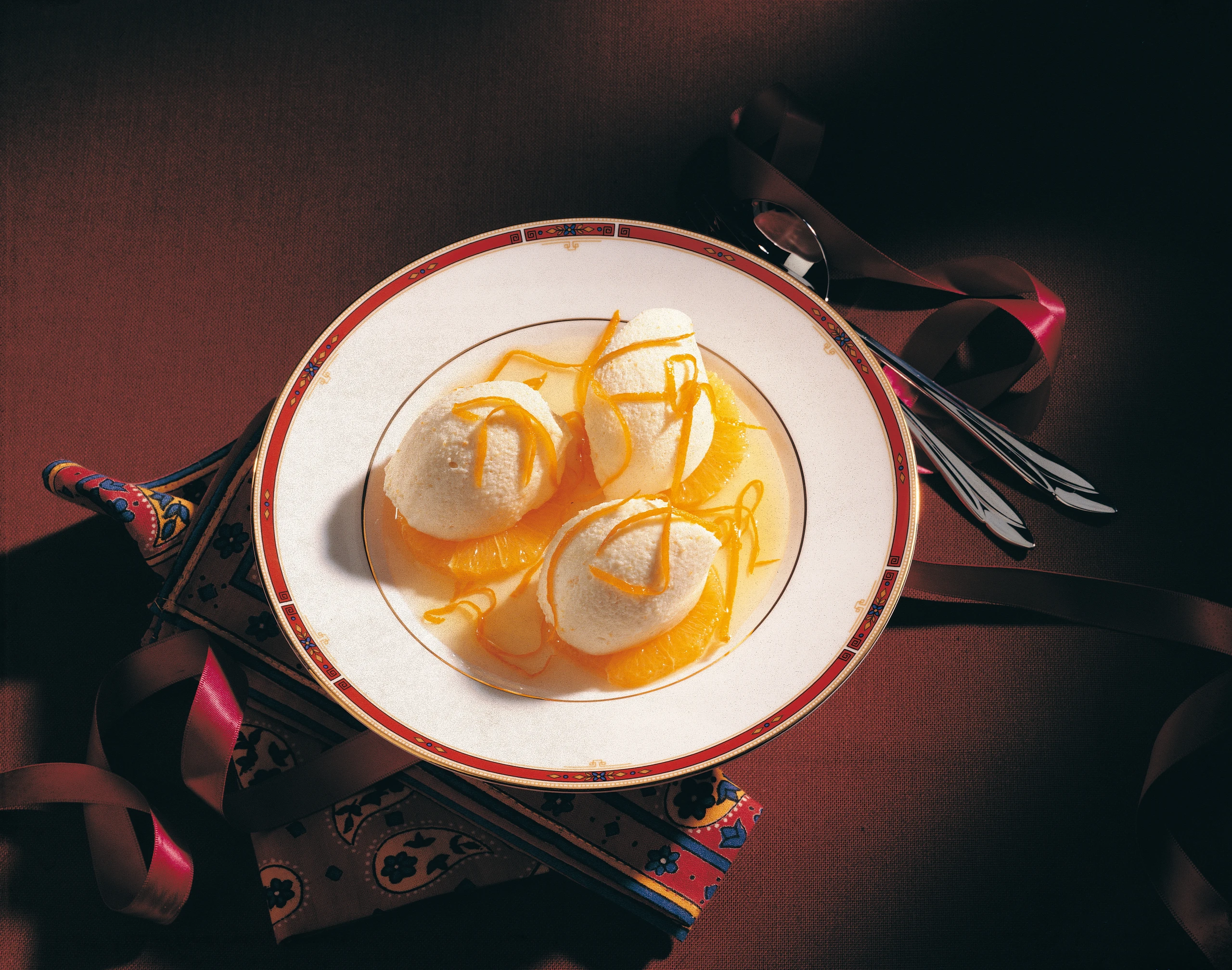 Orangen-Mousse