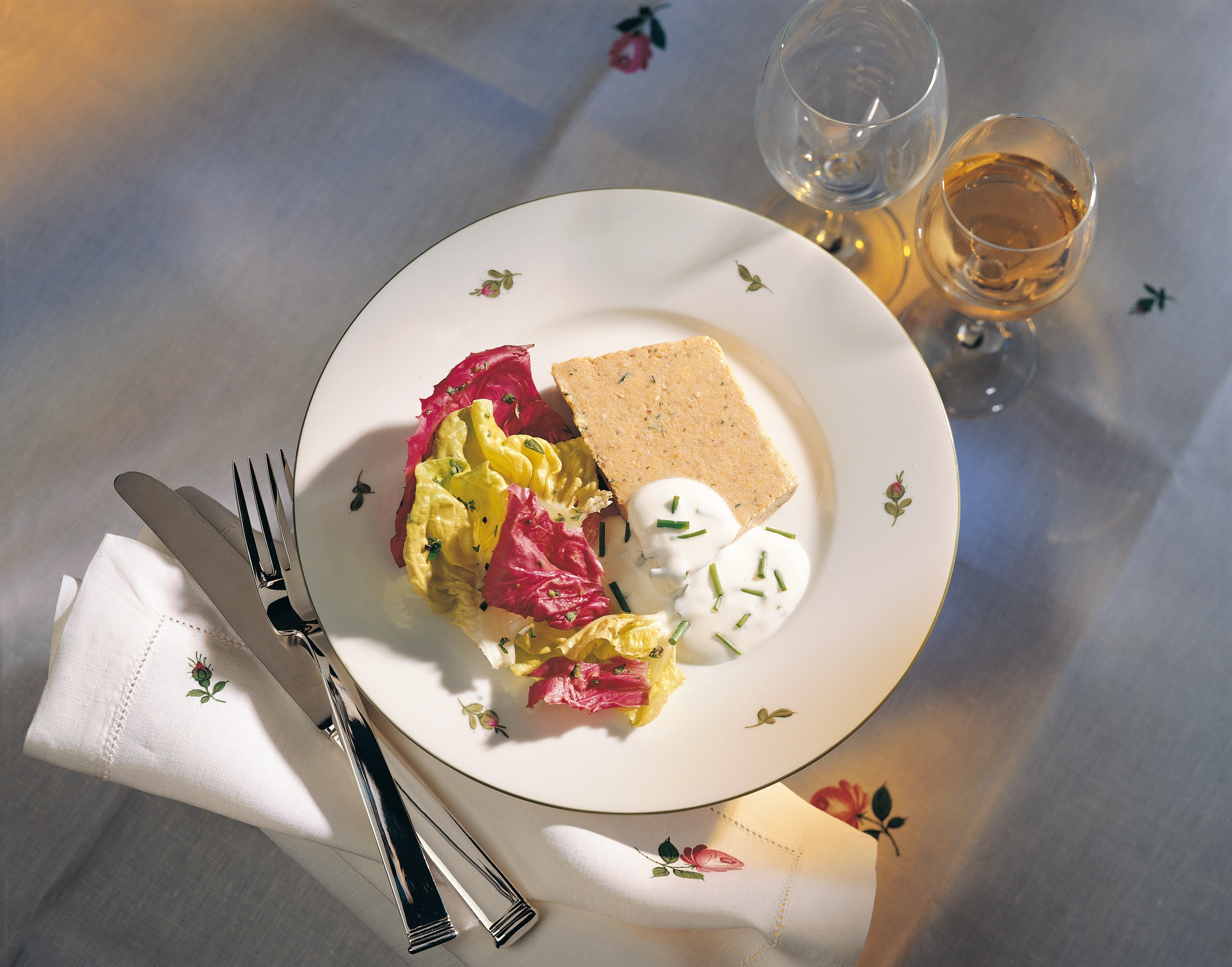 Polenta-Gorgonzola-Terrine