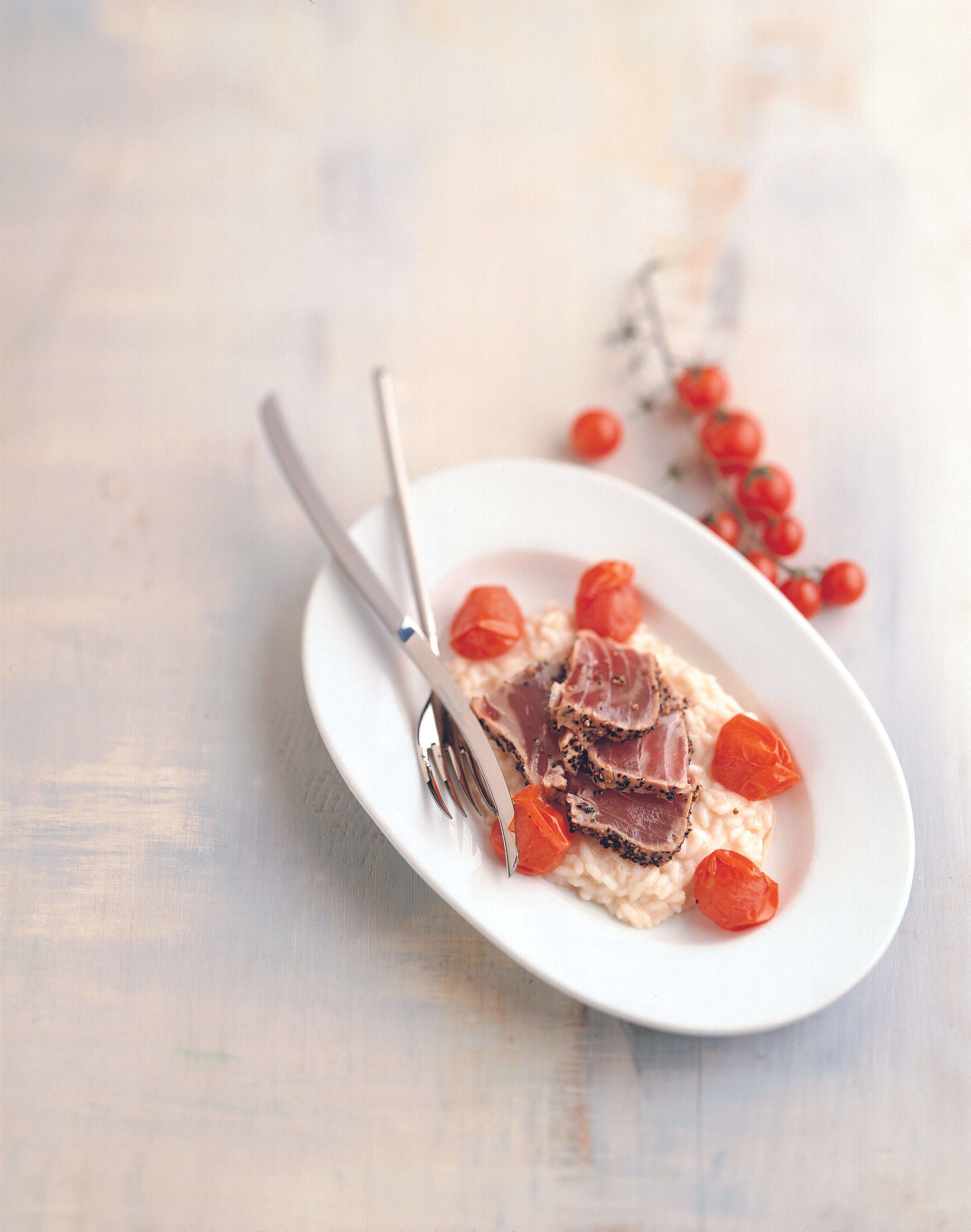 Thunfisch mit Fenchel-Risotto