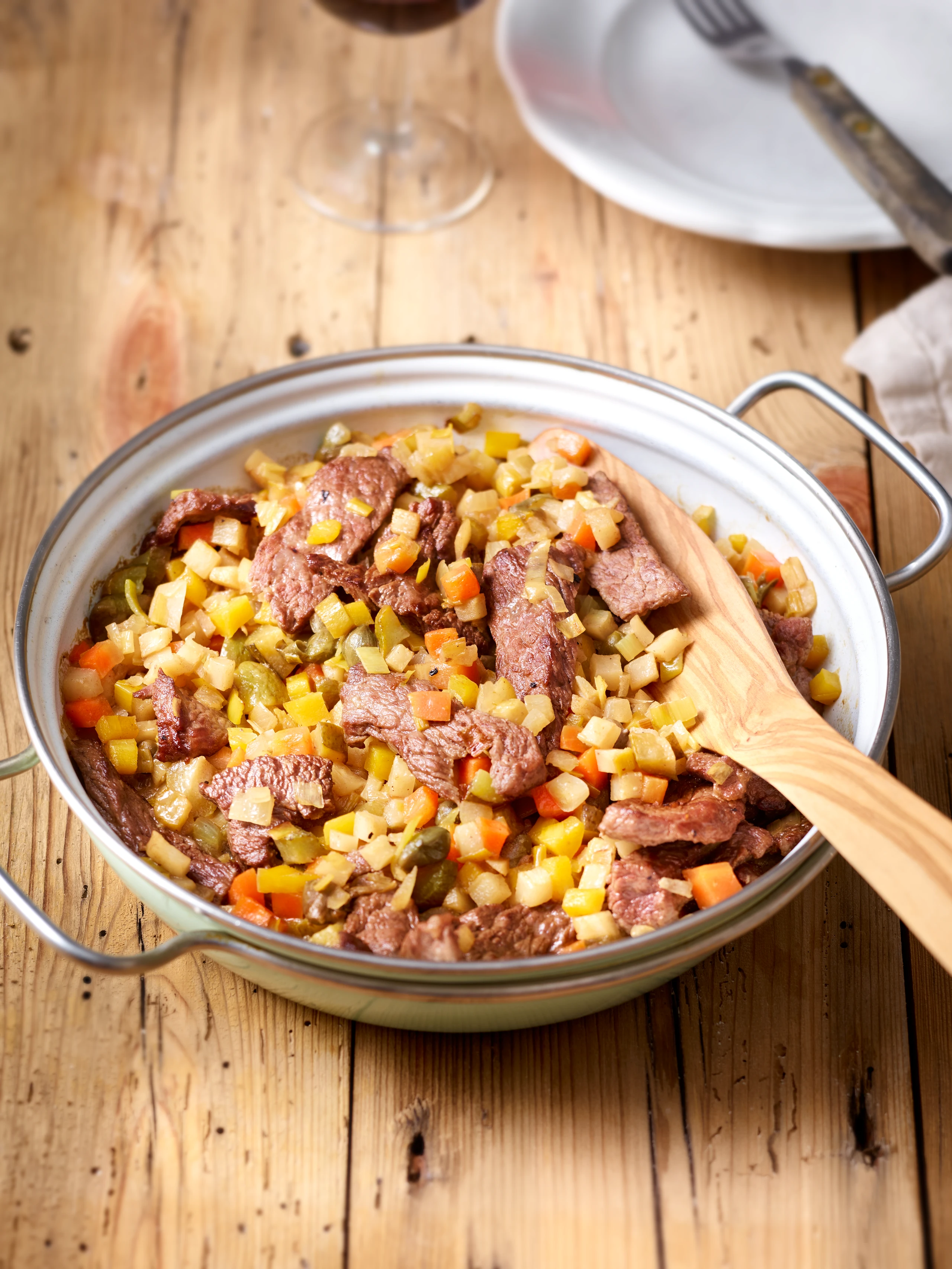 Rindsgeschnetzeltes à la Esterhazy