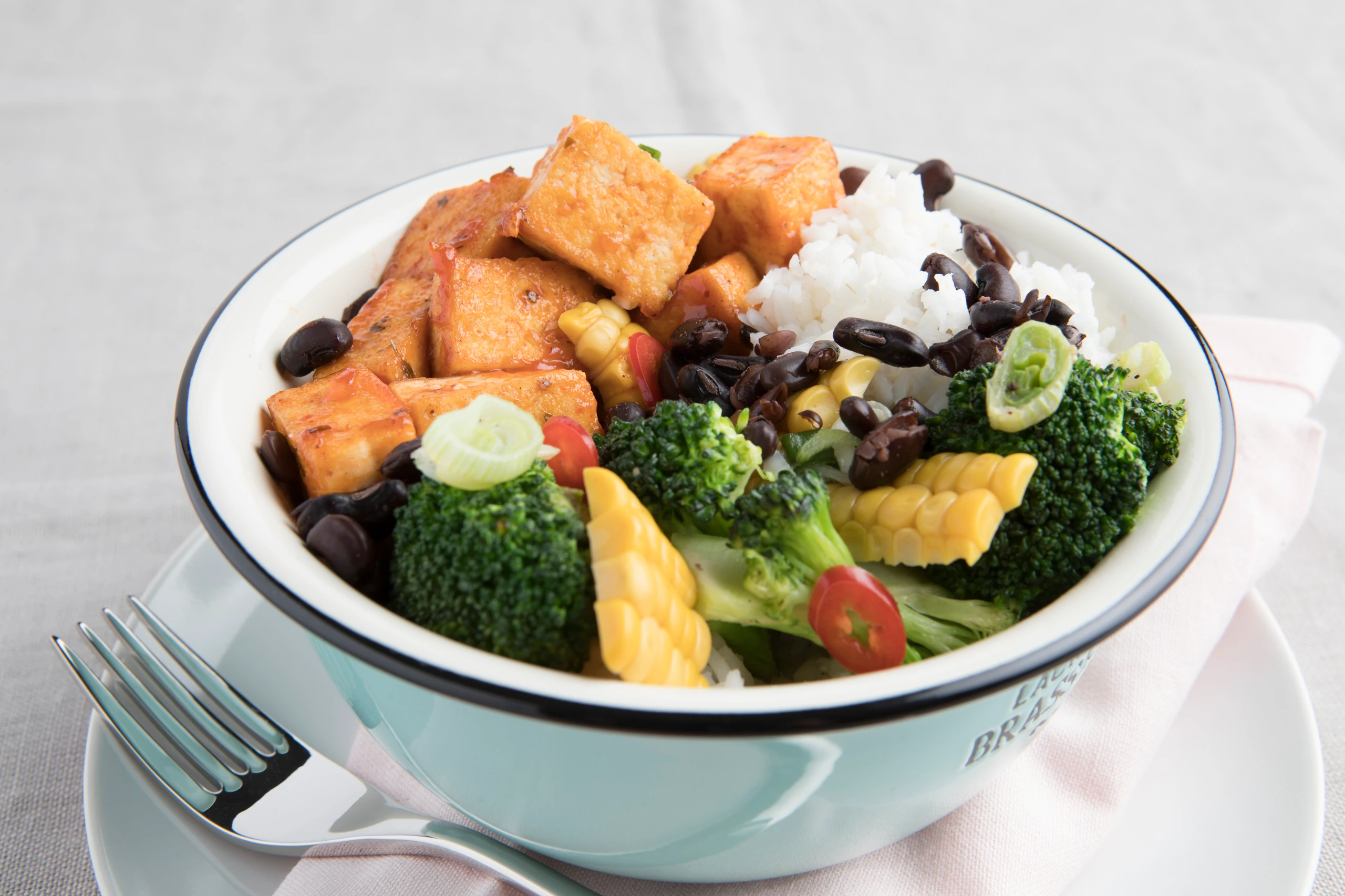 BBQ Tofu Bowl