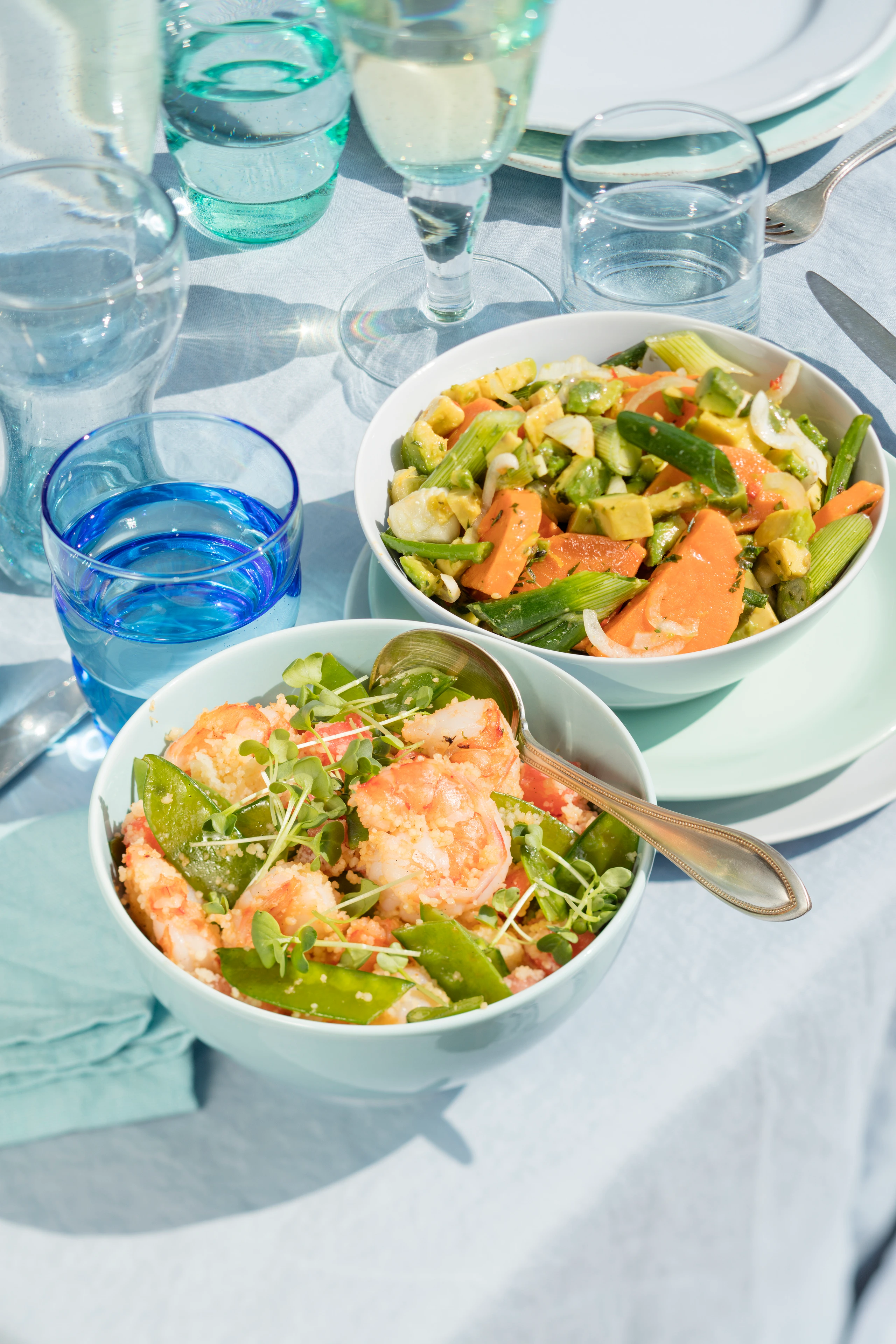 Süßkartoffel-Avocadosalat