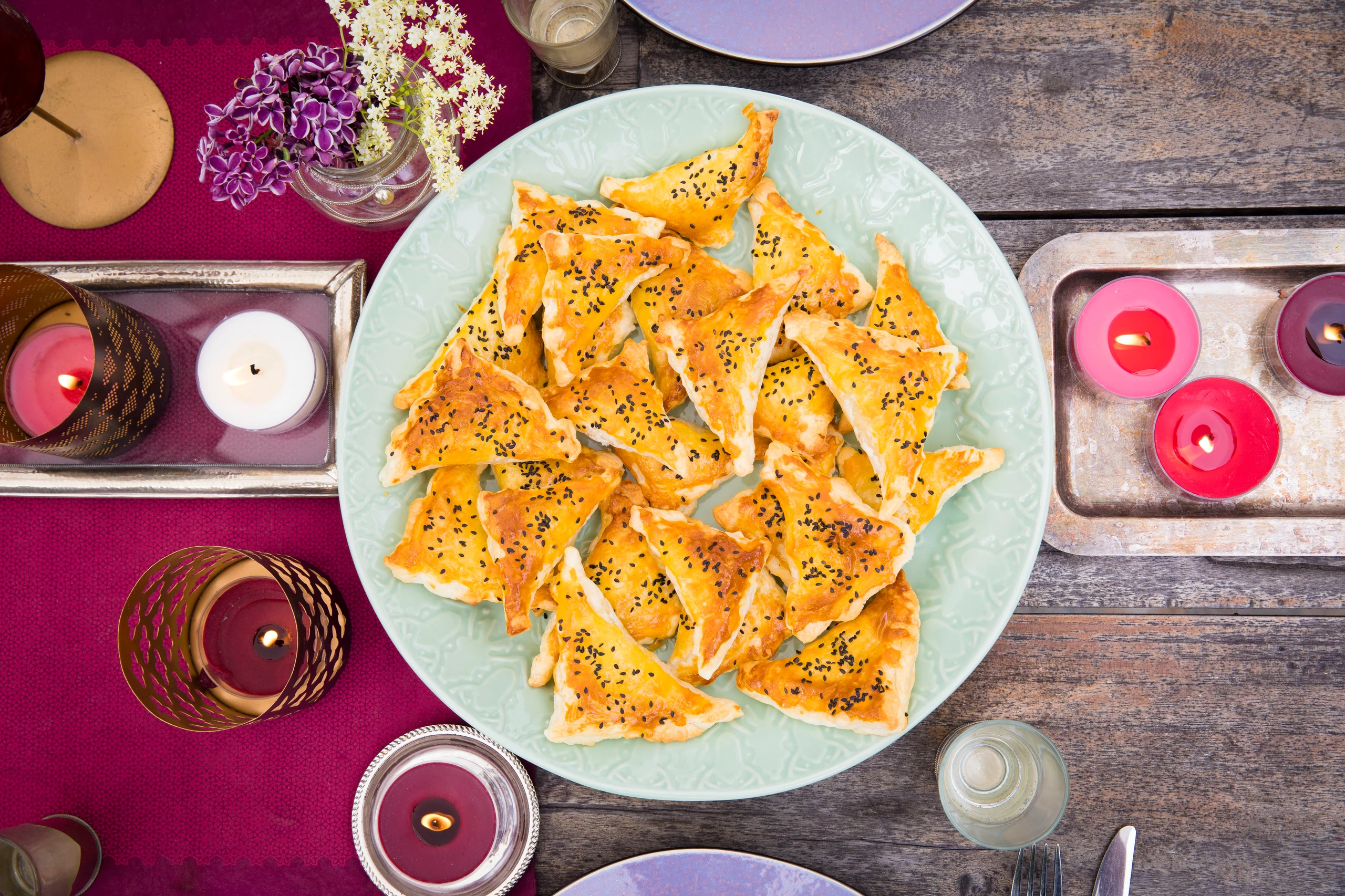 Lauch-Börek mit Schafkäse