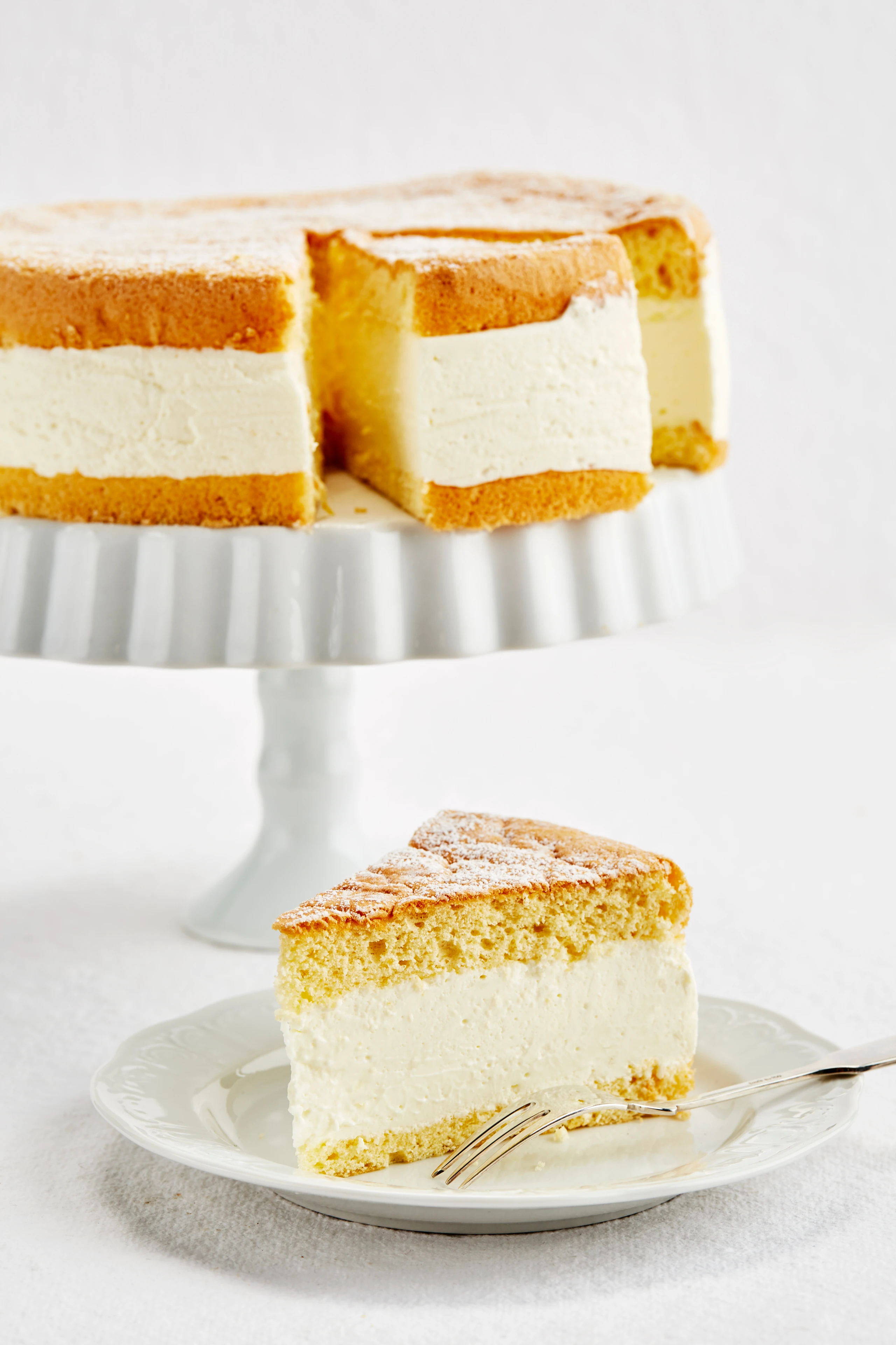 Topfen-Obers-Torte