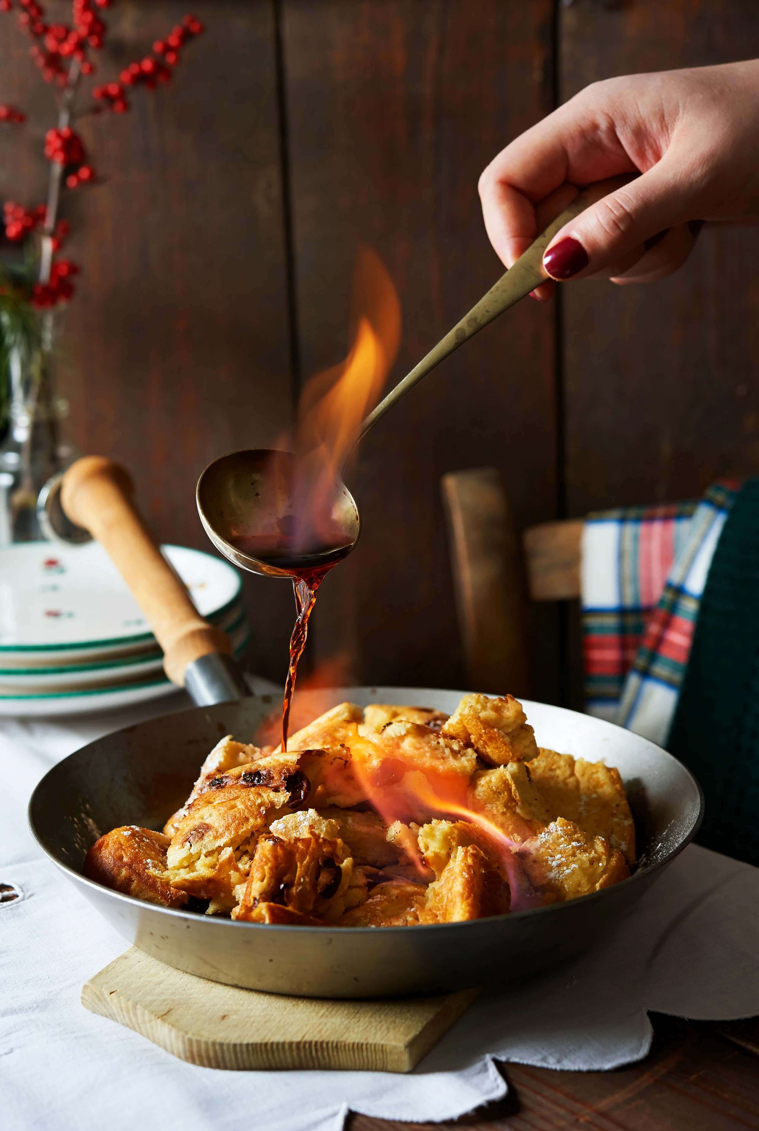 Flambierter Kaiserschmarrn