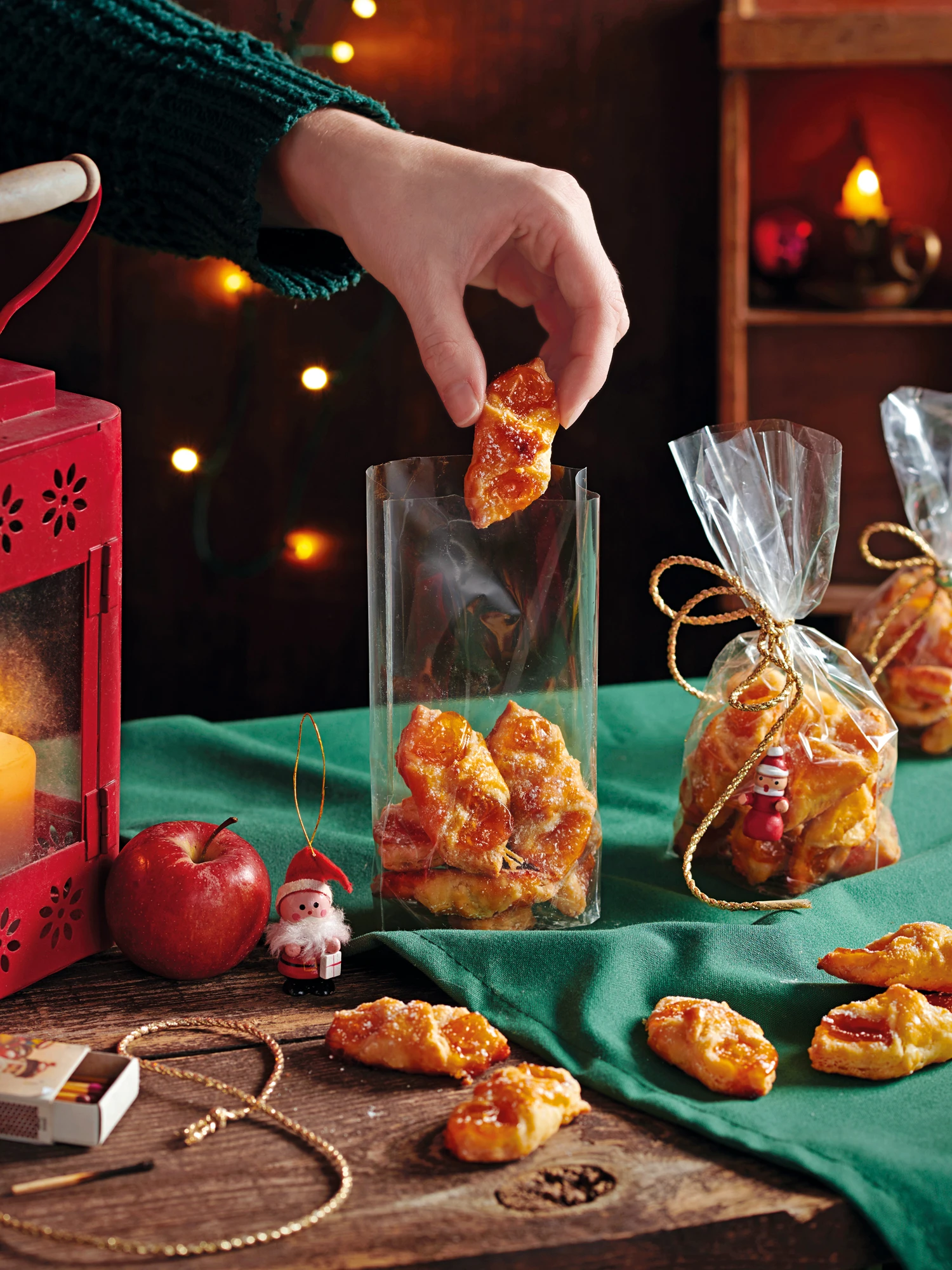 Topfen-Marillenkekse