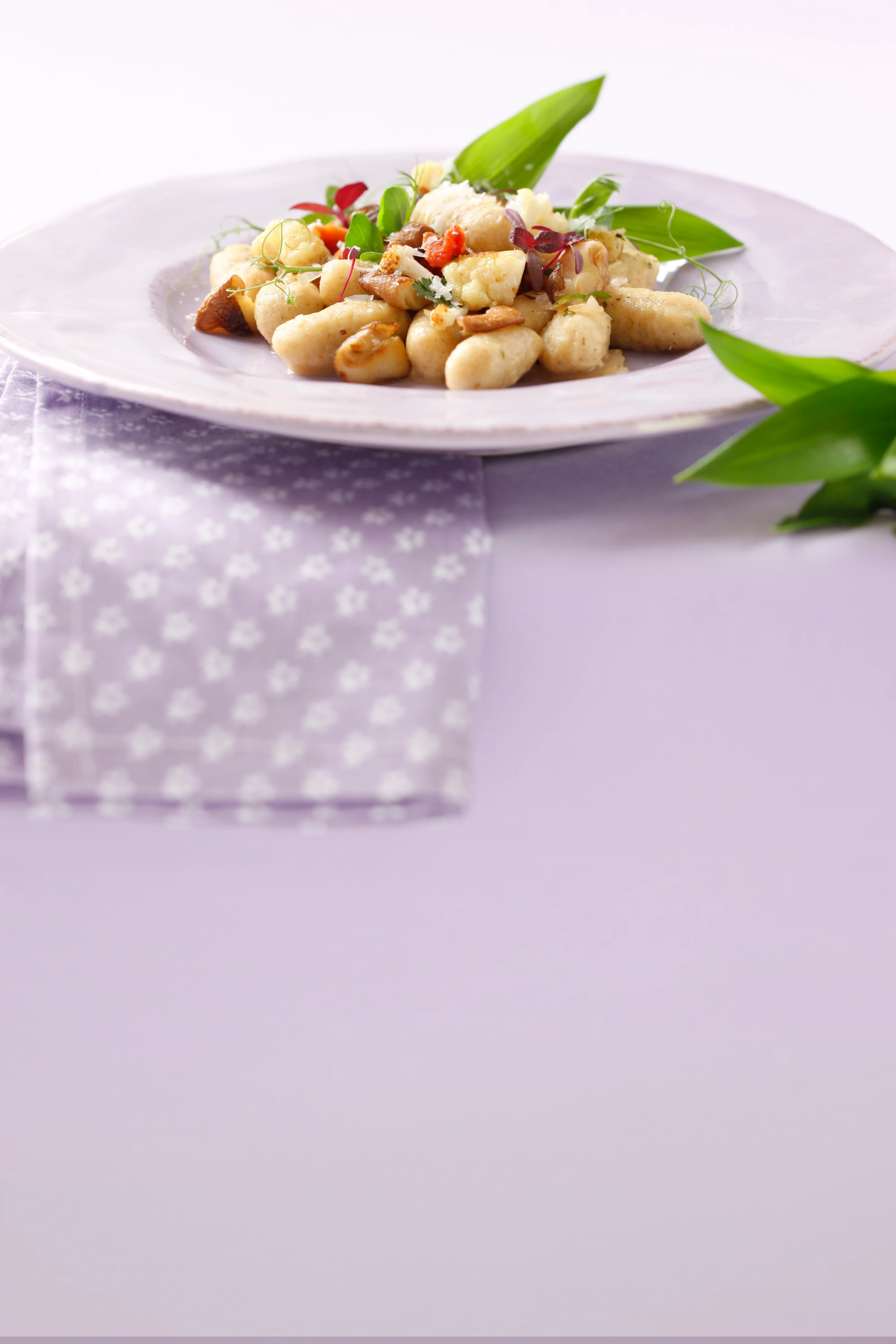 Buchweizen-Gnocchi mit Bärlauch