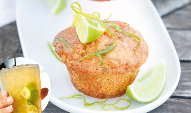 Caipirinha-Muffins