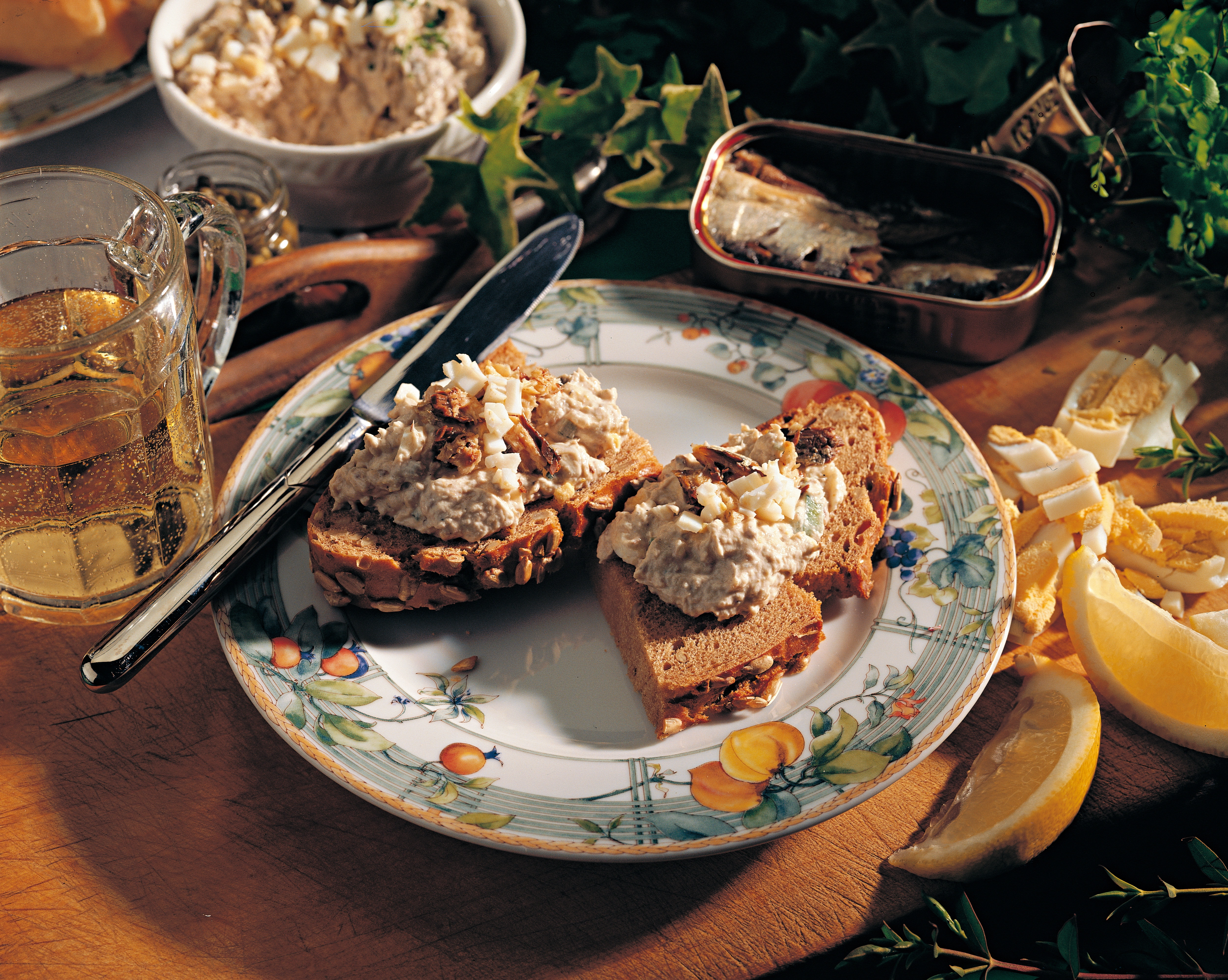 Sardinen-Aufstrich • Rezept Sardinen-Aufstrich • Rezept