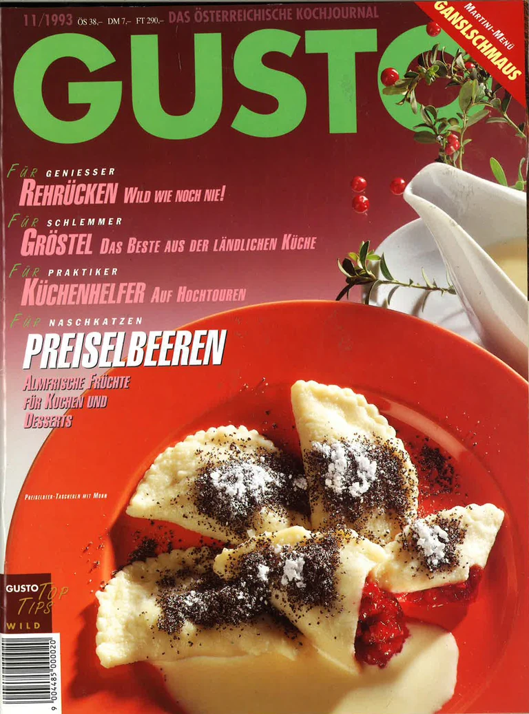 GUSTO.AT Ausgabe - November 1993