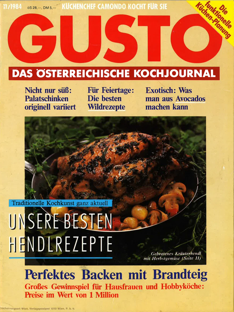 GUSTO.AT Ausgabe - November 1984