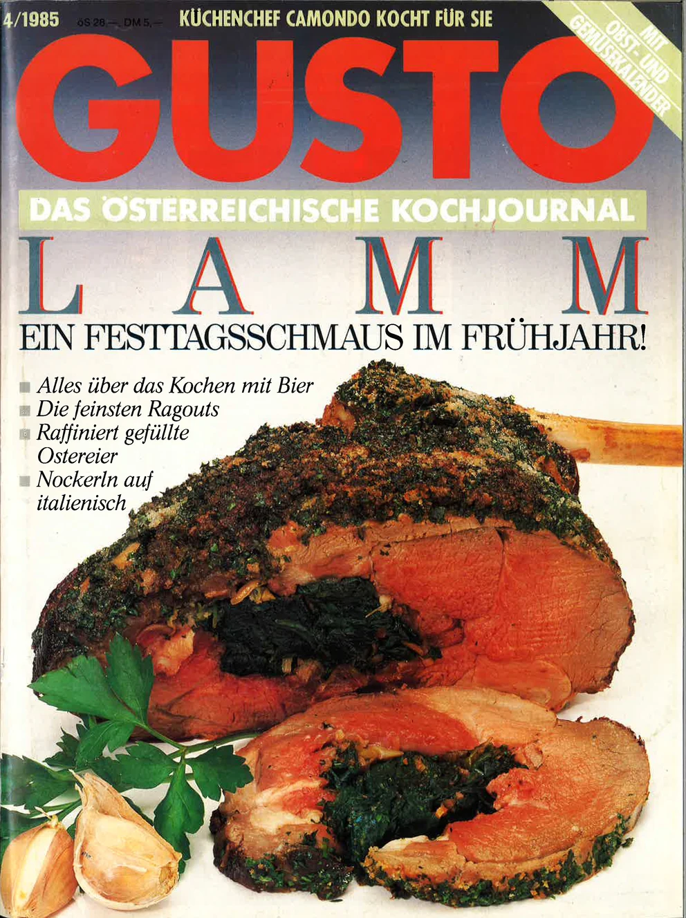 GUSTO.AT Ausgabe - April 1985