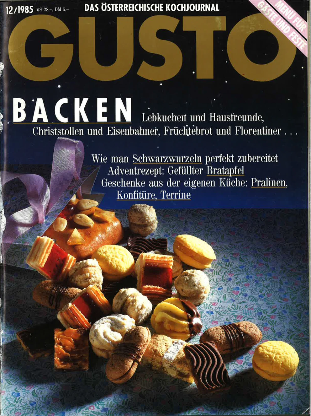 GUSTO.AT Ausgabe - Dezember 1985