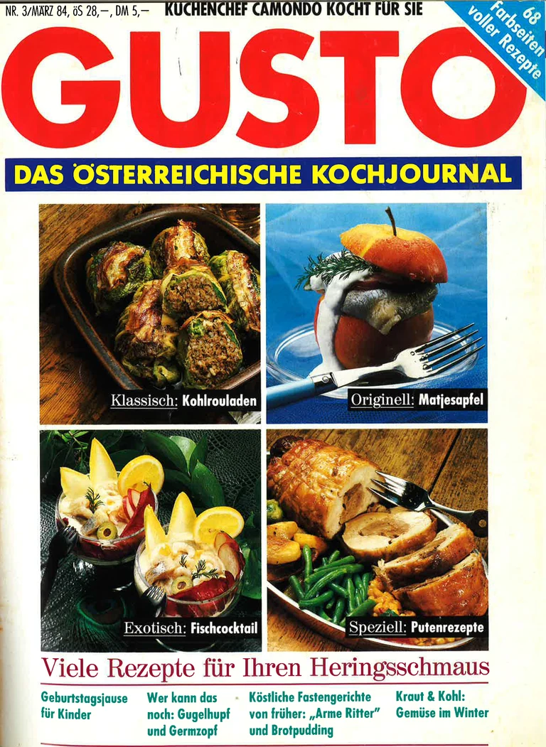 GUSTO.AT Ausgabe - März 1984
