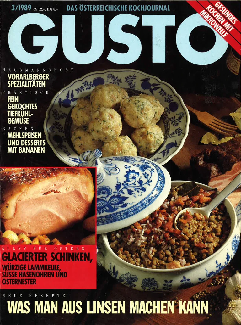 GUSTO.AT Ausgabe - März 1989